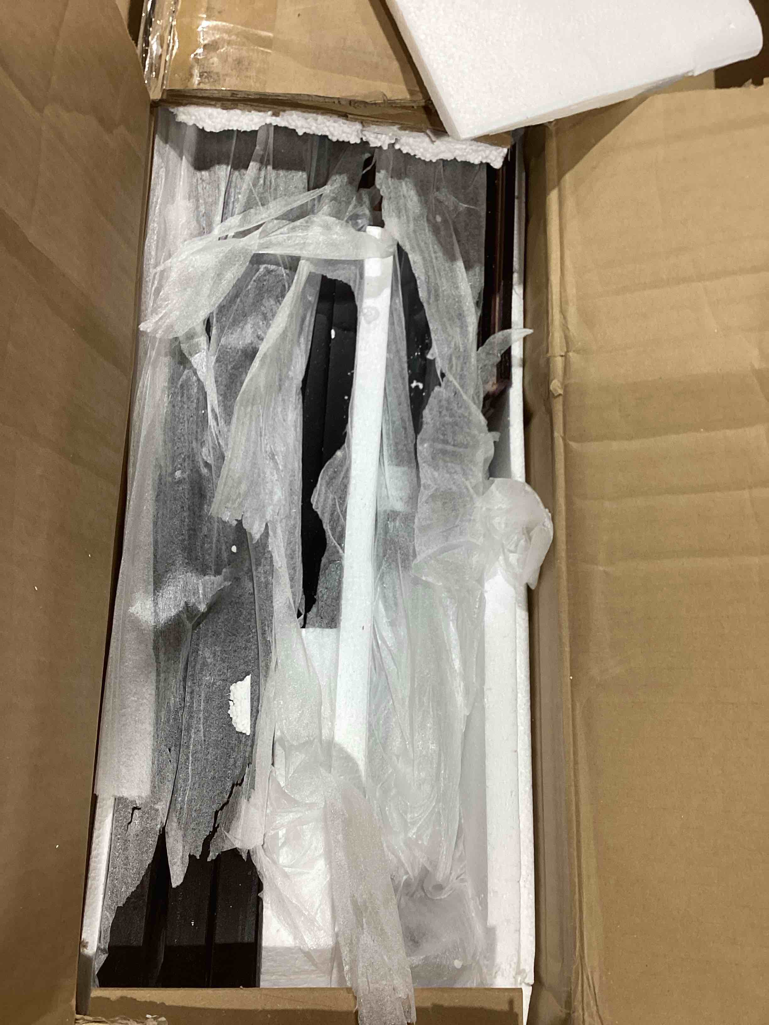 Condition photo showing Good Condition for Queen Murphy Bed with Desk, Vanity & Cabinets, Espresso Finish