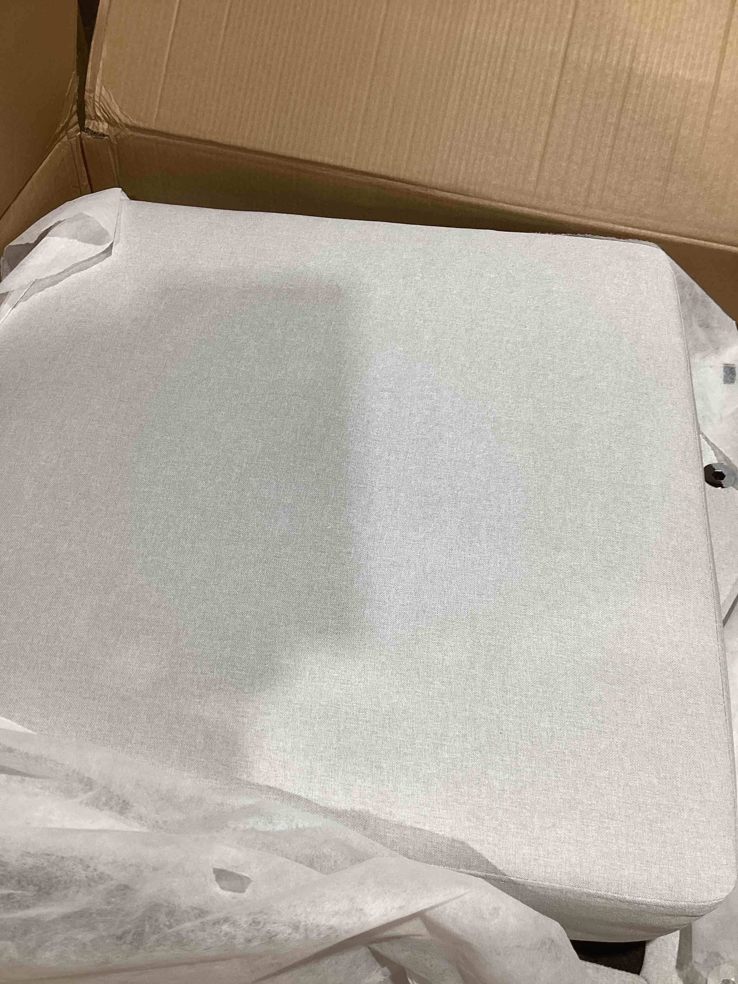 Condition photo showing Good Condition for Acanva Convertible Modular Sectional Sofa for Living Room, Free-Combination Armchair Loveseat with Removable Backrest, 1-Seater, Cream Accent Chair