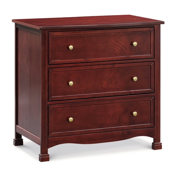 Condition photo showing Good Condition for DaVinci Kalani 3-Drawer Dresser in Rich Cherry