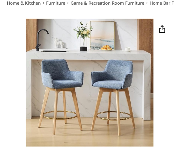 adjustable height bar stool with arms