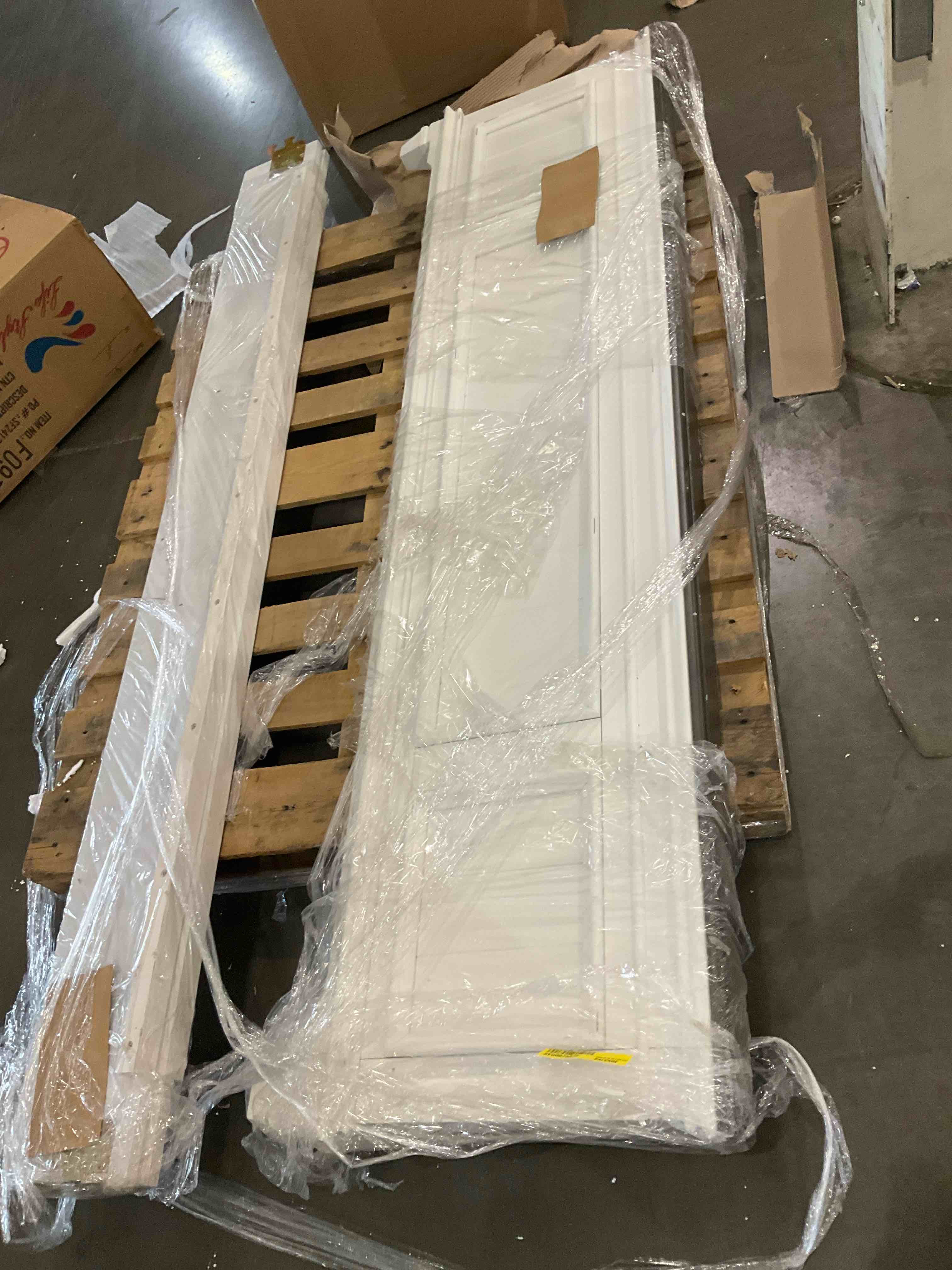 side rails and footboard