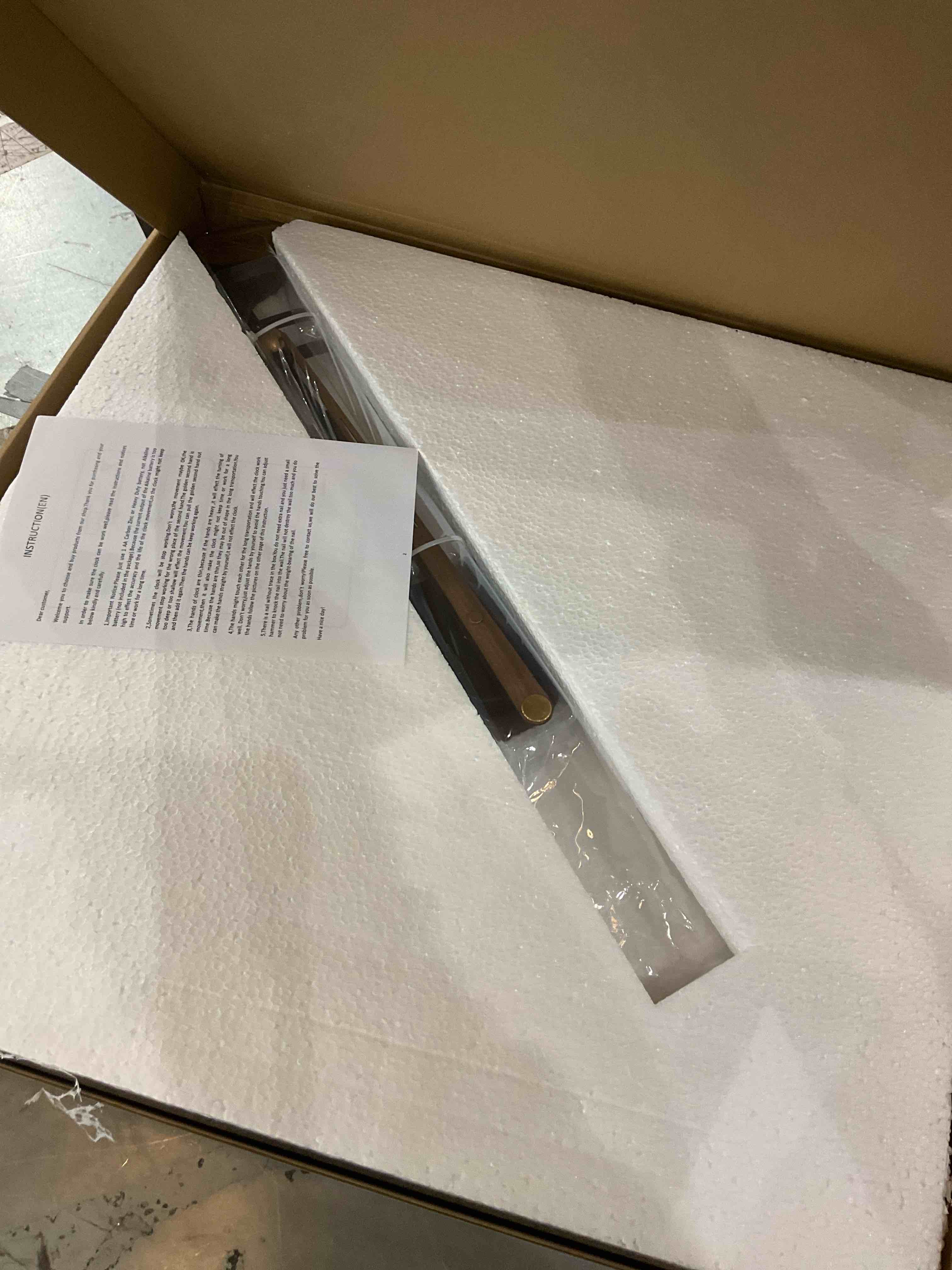 Large Wall Clocks,Silent Quality Quartz Battery Operated Decorative Wall Clock for Living Room,Kitchen,Home,Bathroom,Bedroom Wall Decor,20x22.8inch