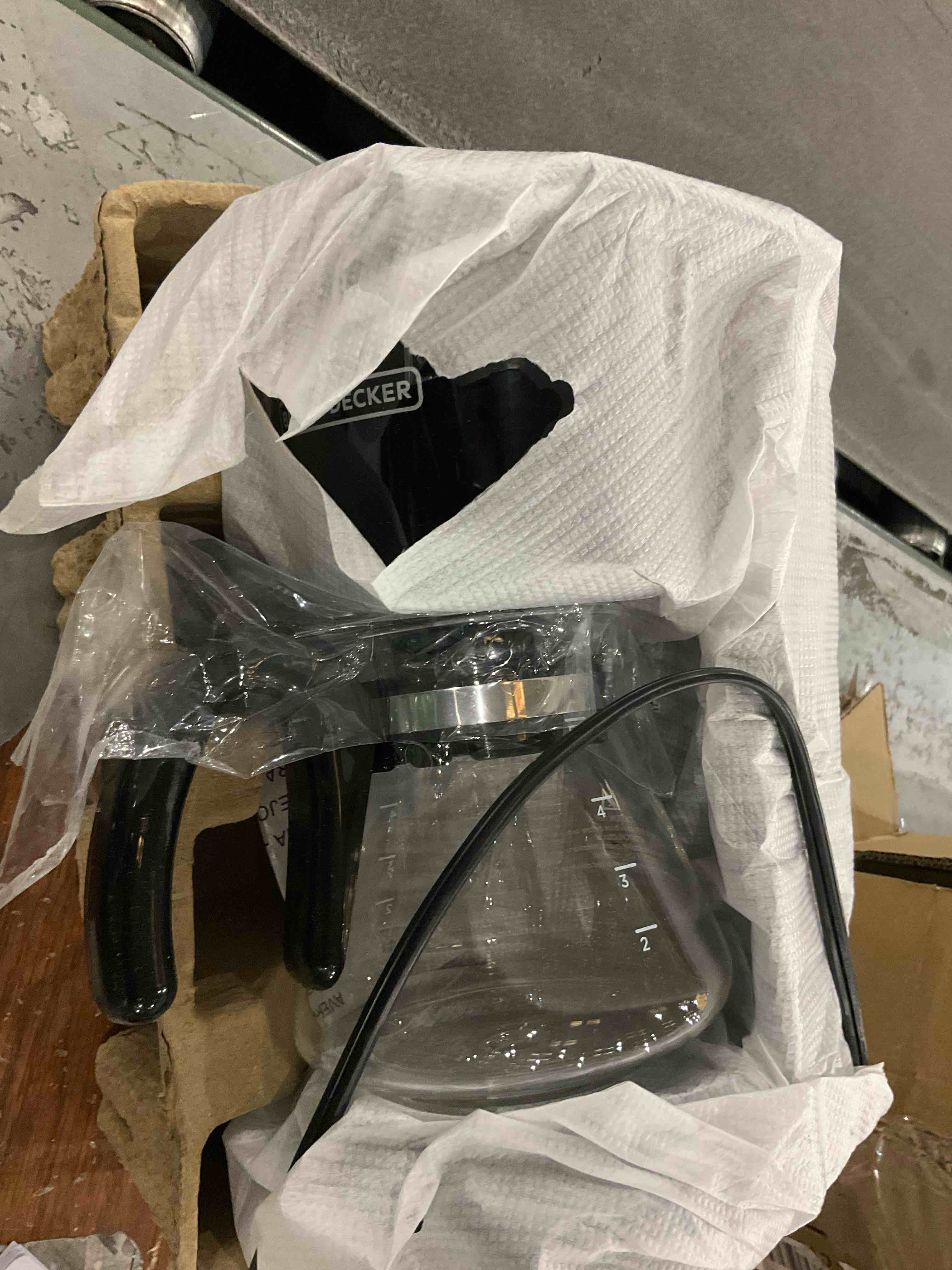 black decker coffee maker