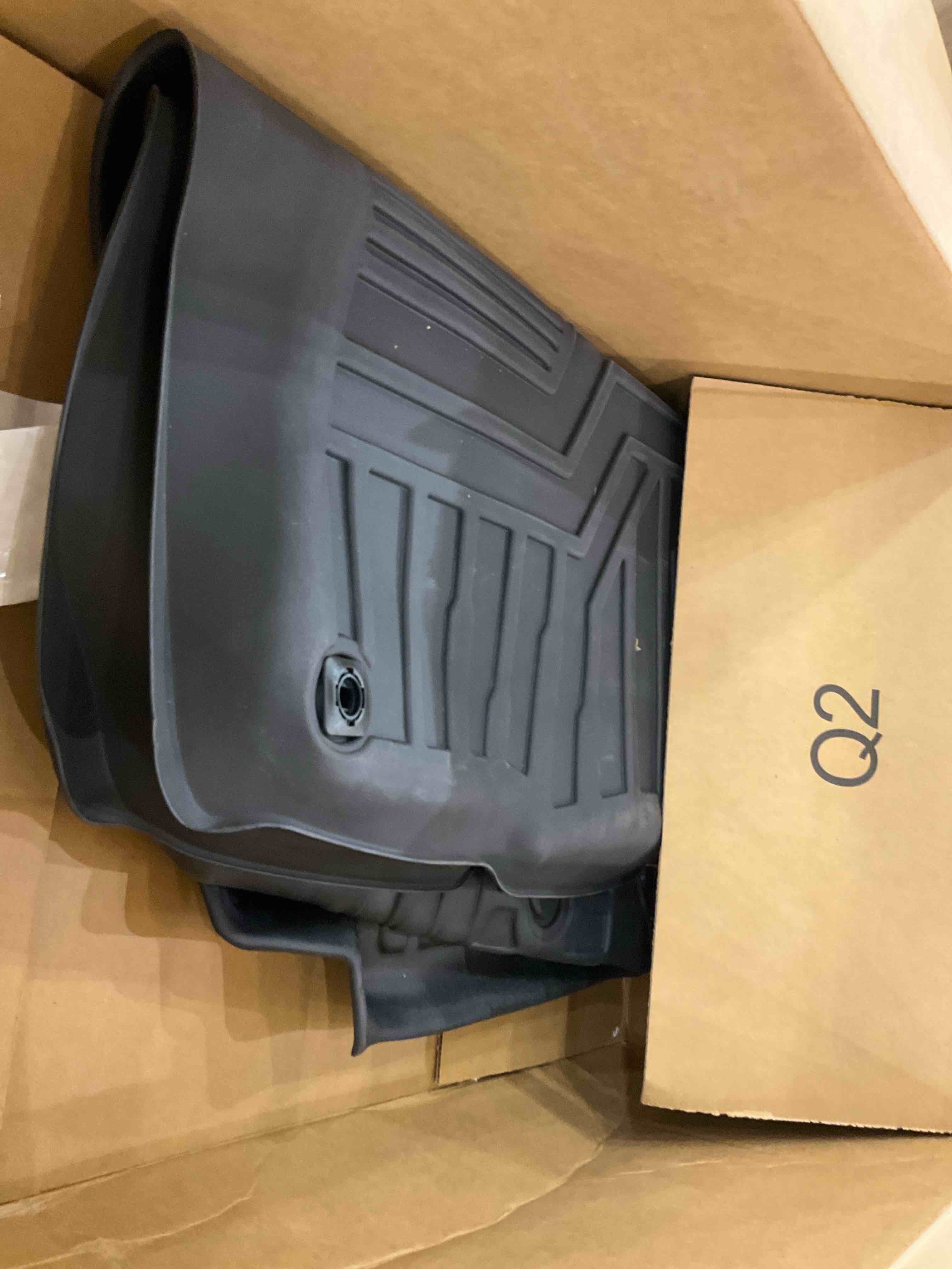 KUST Floor Mats for Honda CR-V 2017-2022, Custom Fit All Weather Floor Mats for Honda CRV Accessories, 2 Row TPE Floor Liners High Edge Floor Mats for Honda CRV 2017-2022