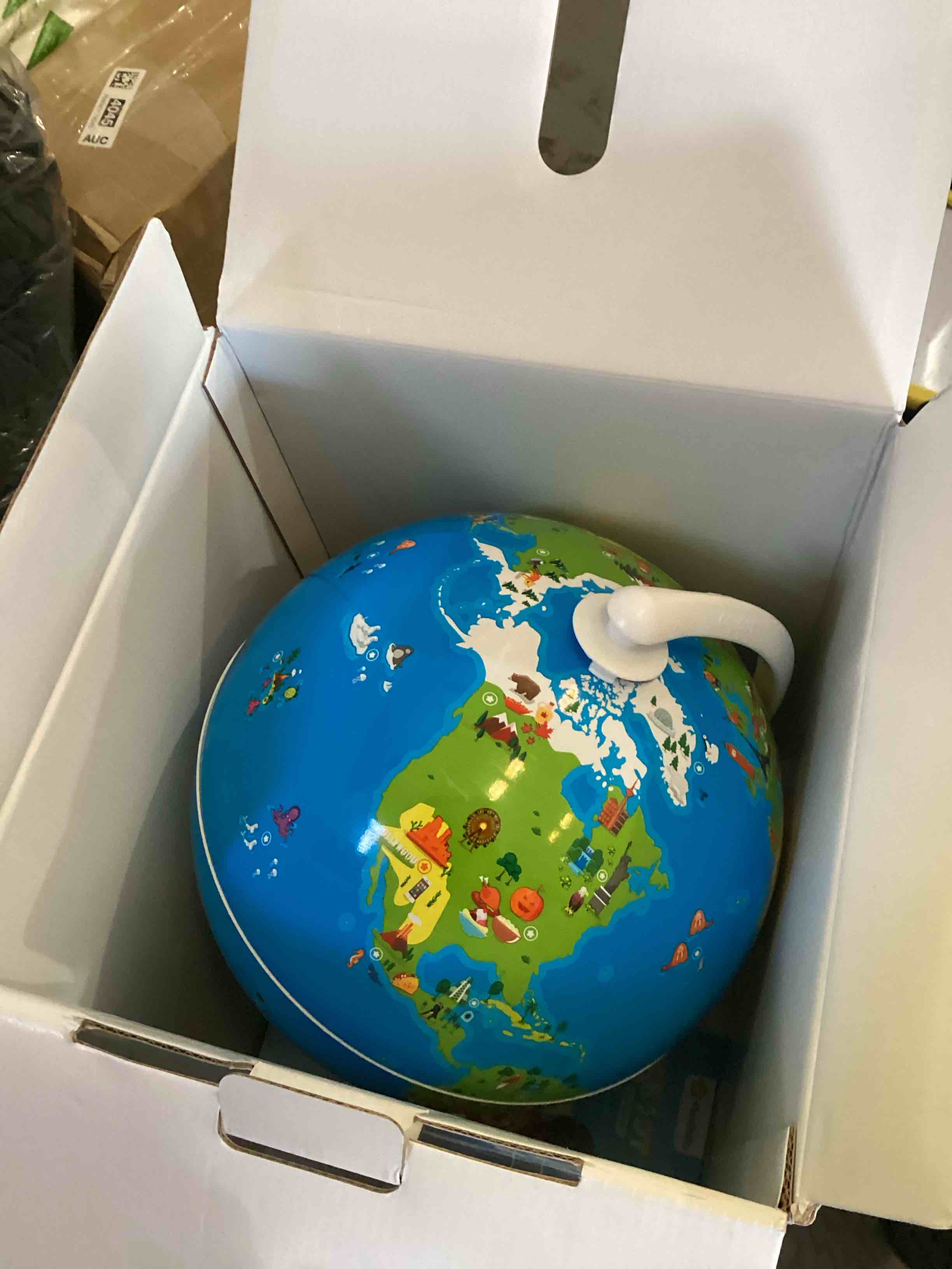 Condition photo showing As Is for PlayShifu Globe for Children – Orboot Earth: Interactive Kids Globe with 1000+ Facts on Animals, Places & Monuments | Tech-Powered Learning Toy & STEM Gift for Kids Ages 4–10