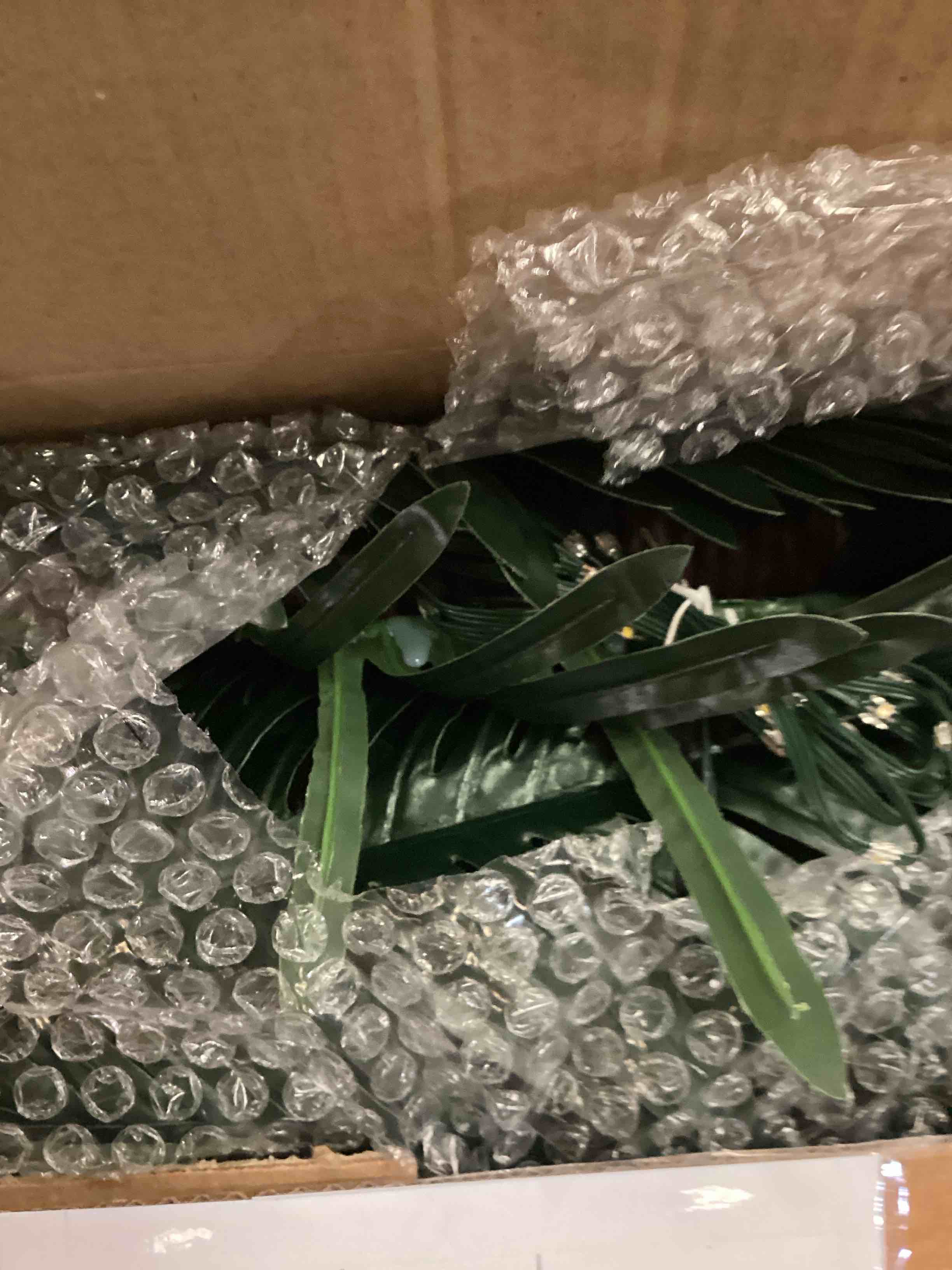 faux palm tree