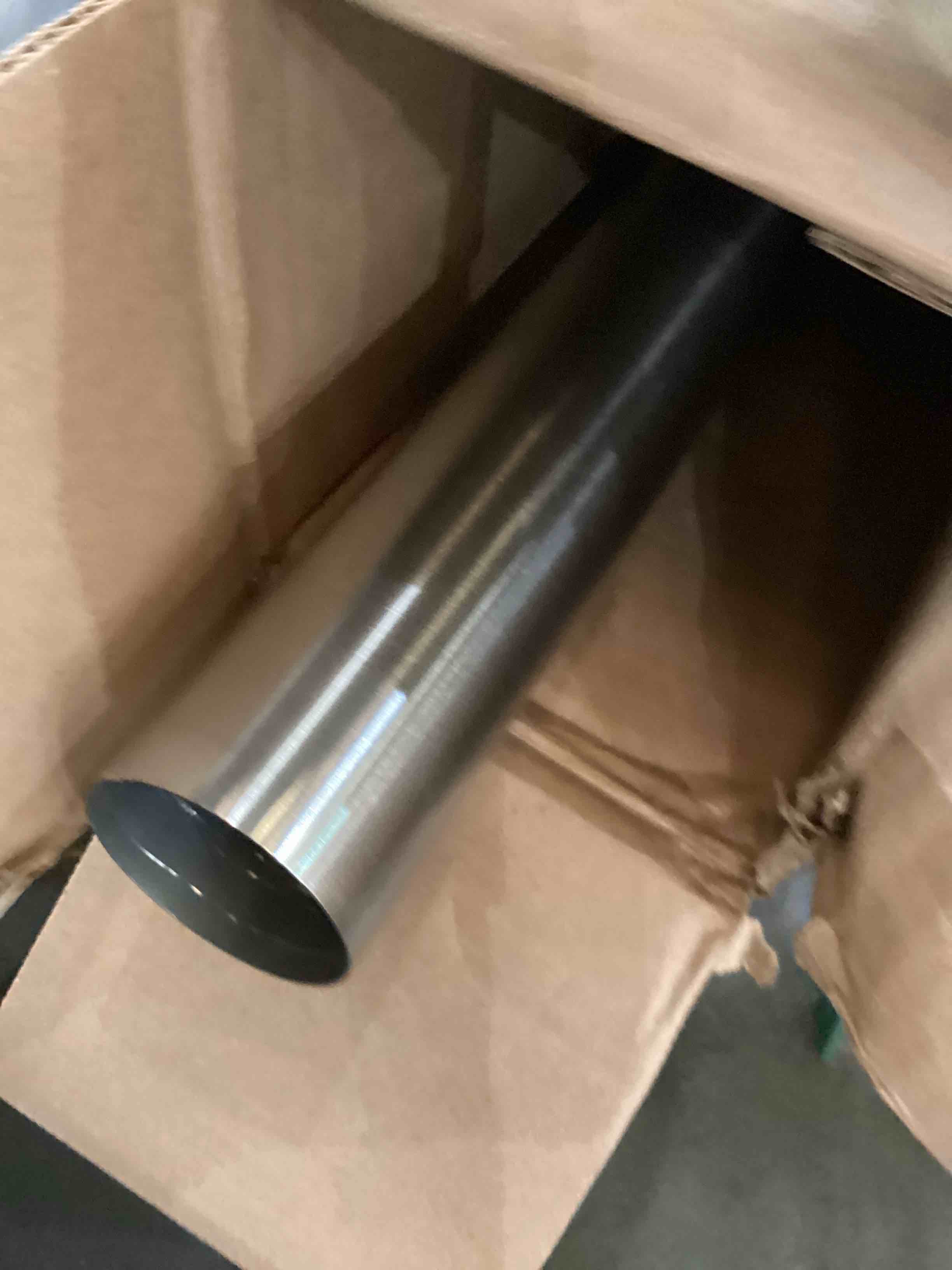 muzata 4ft bar foot rail kit undercounter mount hardware and tubing complete kit 2'' od stainless steel brushed finish for indoor and outdoor hf20 sl4 4 feet brushed