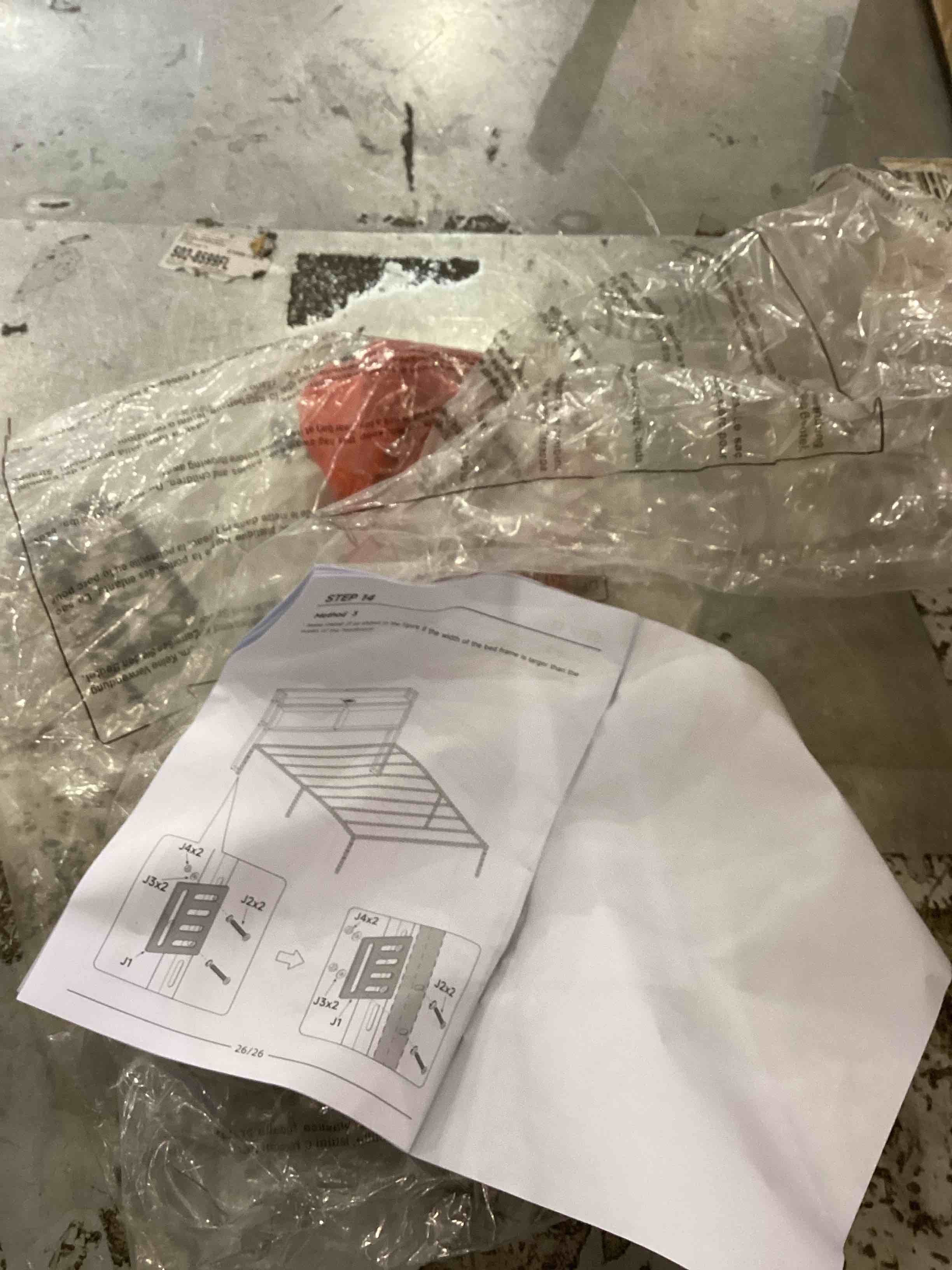 bed frame parts