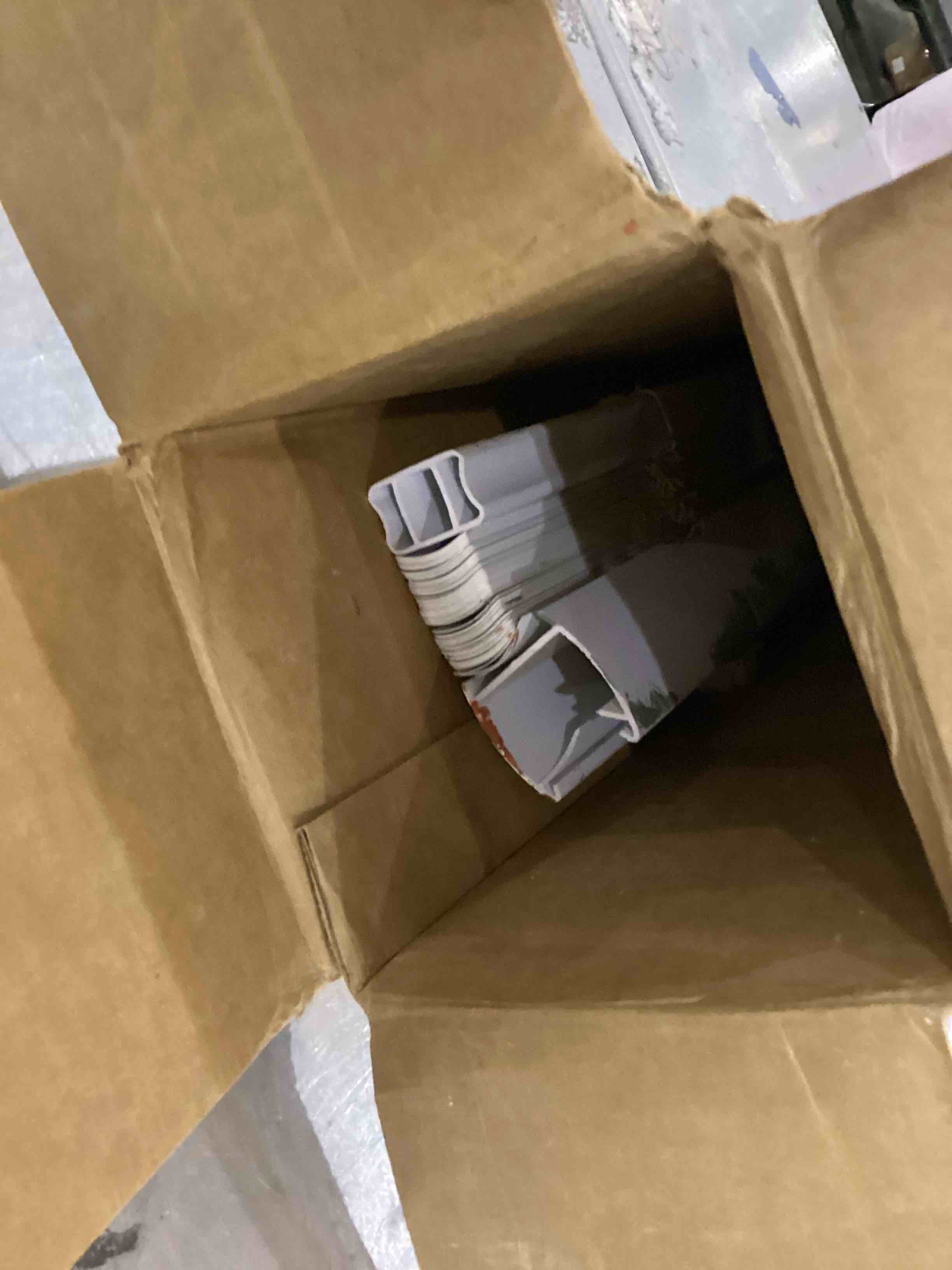 Condition photo showing Good Condition for AOSKY Light Filtering Roller Shades Cordless Blinds for Windows, Free-Stop Shades with Valance, 99% Blackout, Thermal Insulated Fabric, UV Protection, Natural Woven Blinds?38" W x 72" H, White? White 38"W x 72"H