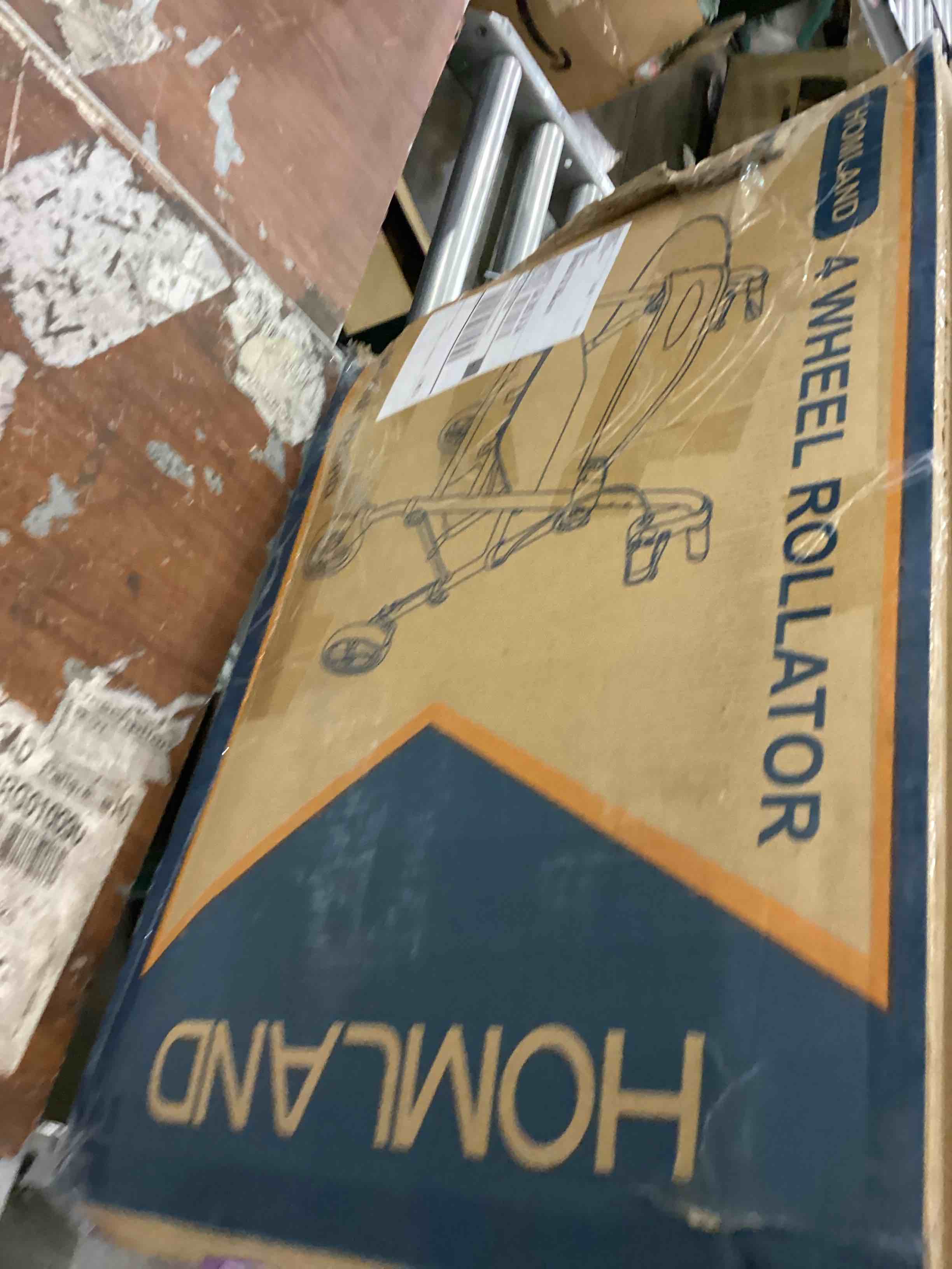 4 wheel rollator 