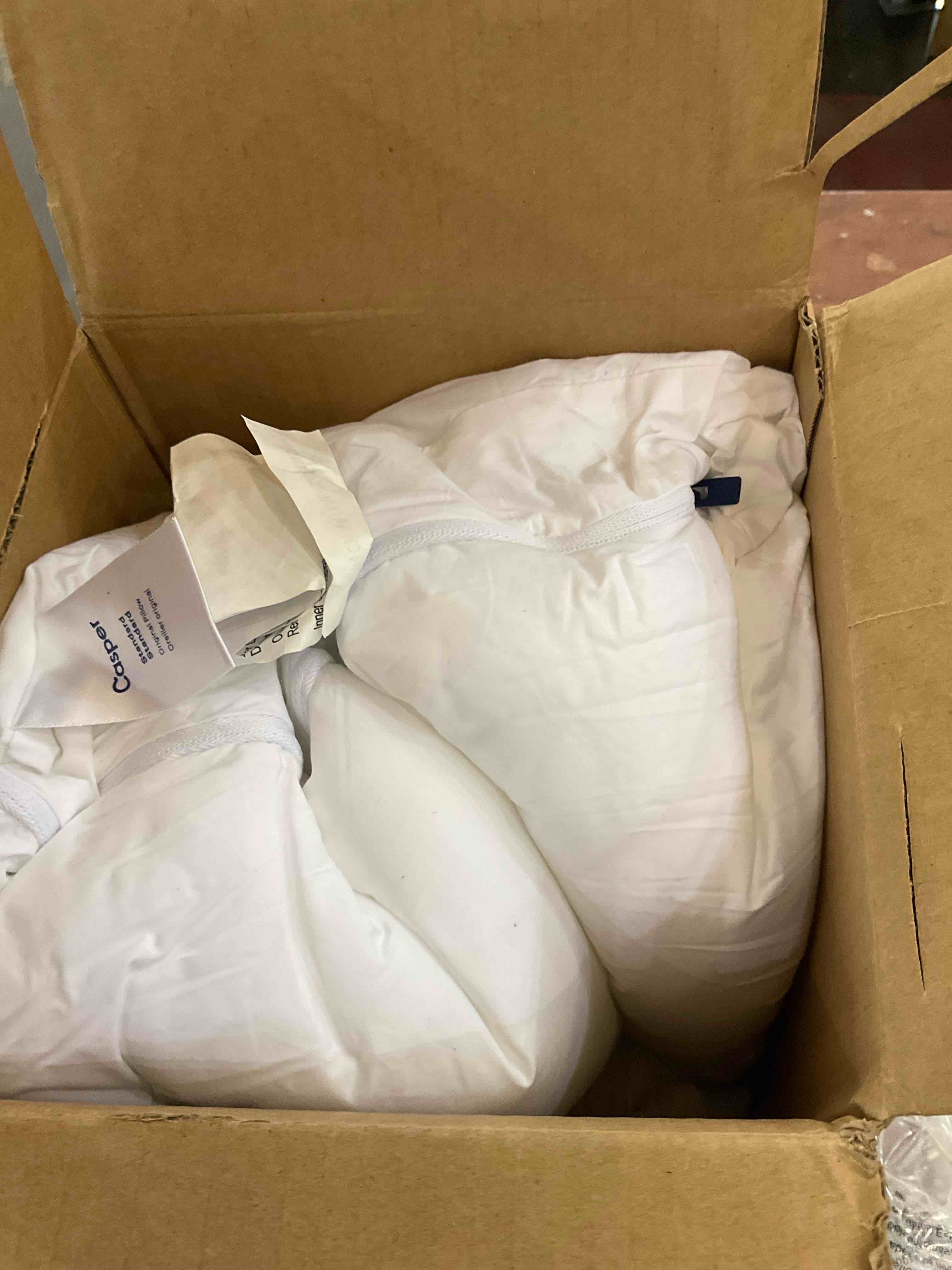 Casper Sleep Original Pillow for Sleeping, Standard, White