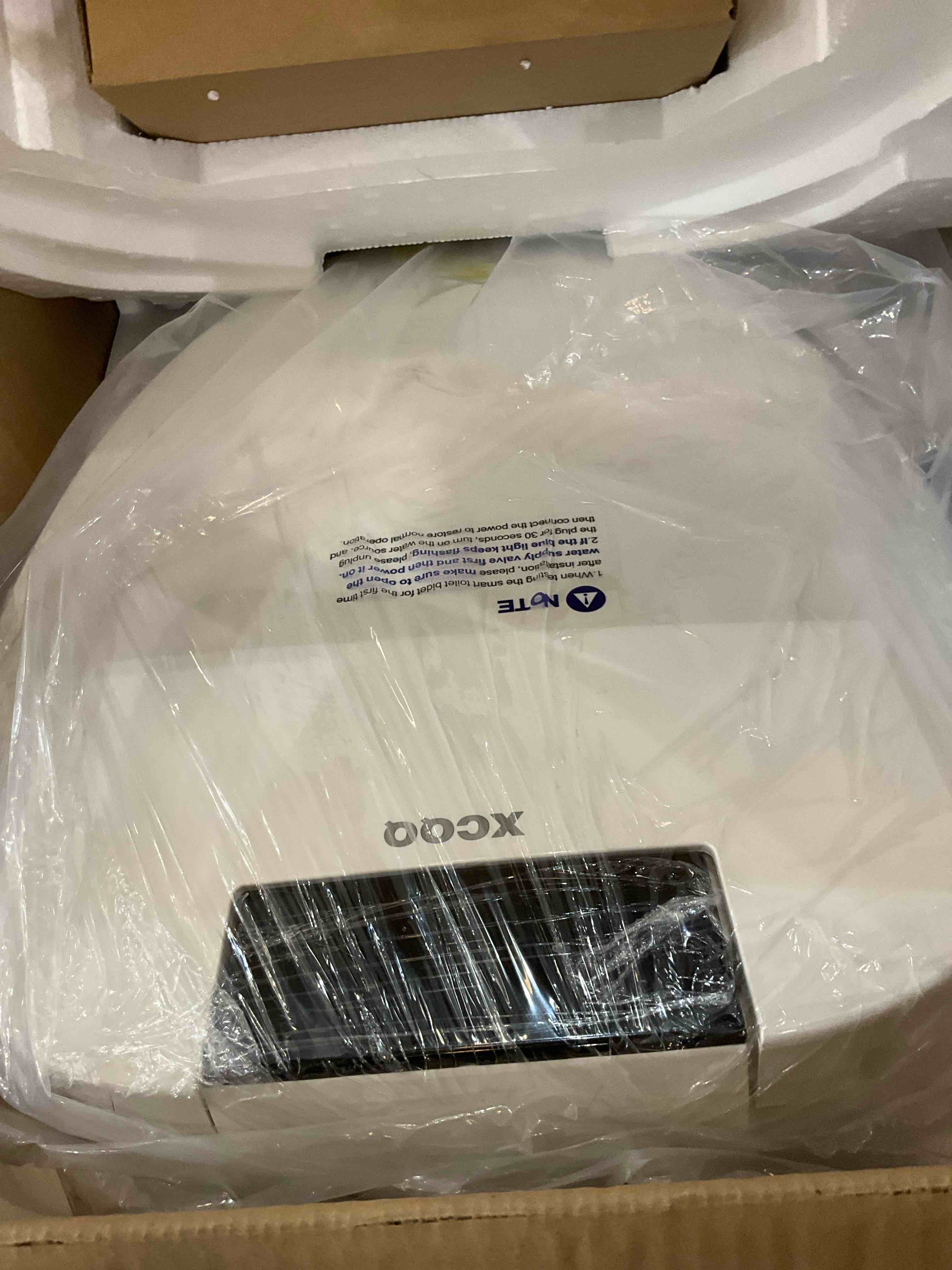 Bidet Toilet Seat Round, Unlimited Warm Water, Heated Toilet Seat, Warm Air Dryer, Rear and Feminine Washing, Soft Closed Toilet Lid, Night Light, Smart Toilet Seat with Bidet Requires Outlet