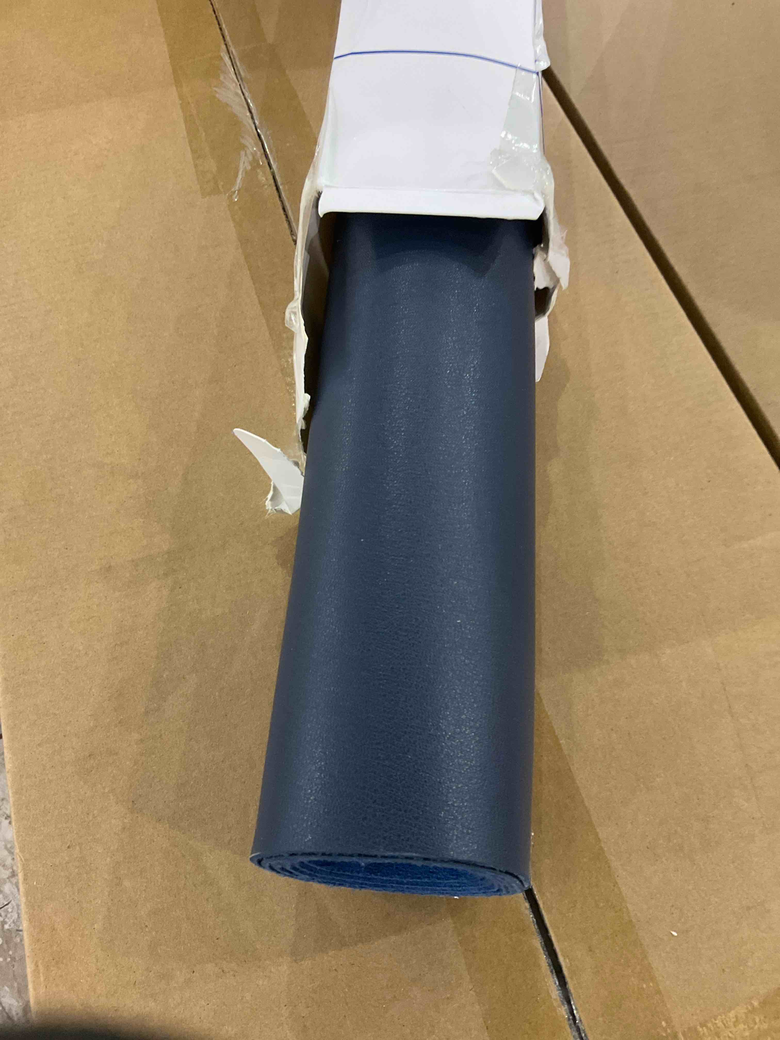 YSAGi Leather Desk Pad Protector, Office Desk Mat, Large Mouse Pad, Non-Slip PU Leather Desk Blotter, Laptop Desk Pad, Waterproof Desk Writing Pad for Office and Home (Dark Blue, 47.2" x 23.6")