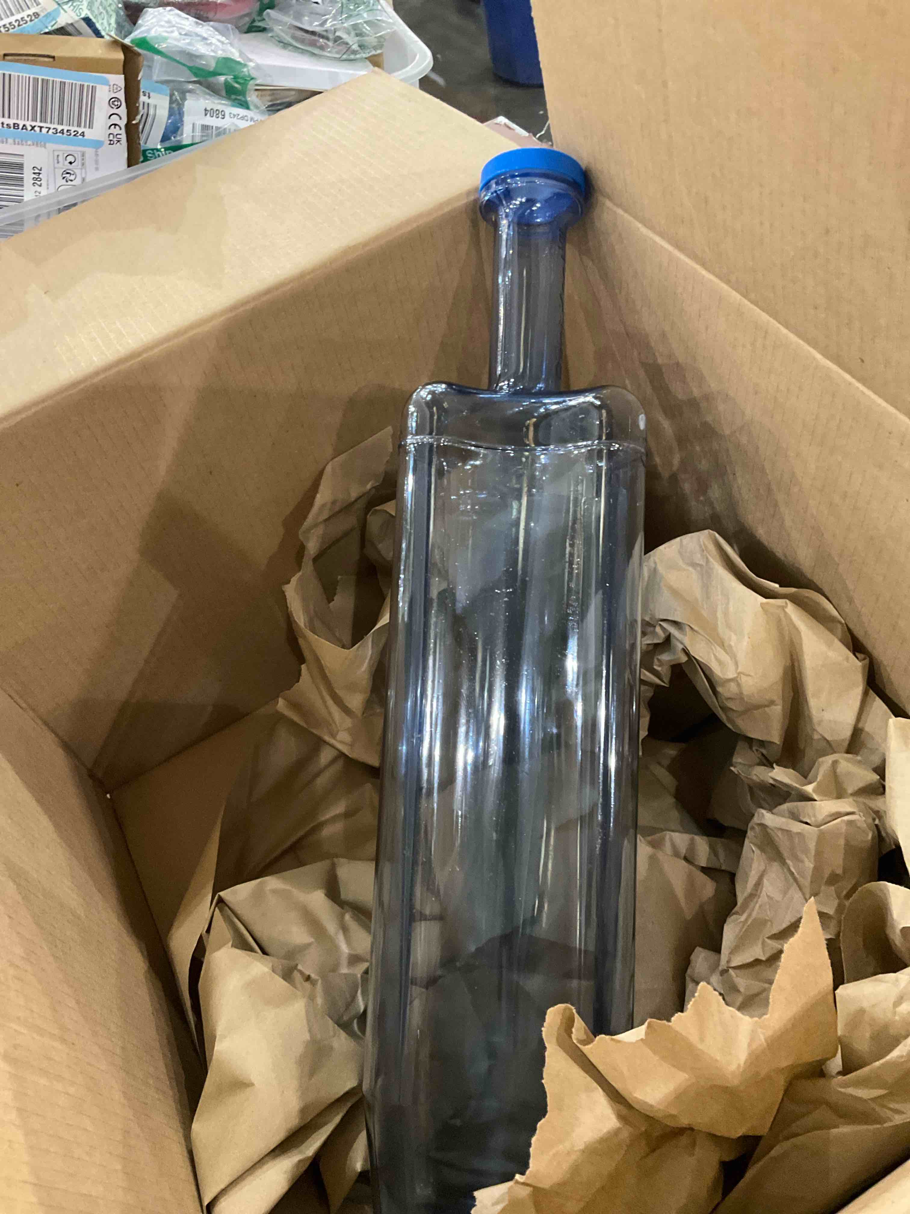 Carlisle FoodService Products Rapi-Kool Cold Paddle for Cooling Hot Soups in Restaurants, Chill Utensil for Hot Soup in Commercial Kitchens, Cooling Wand for Soup, 128 Ounce, Plastic, Blue