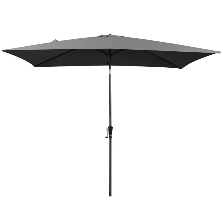 Wadebridge 10' x 6.5' Tilt Rectangular Market Umbrella