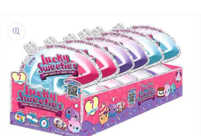 Lucky Sweeties Fortune Cookie: Surprise Toys, Candy & Fortunes! (6pack)