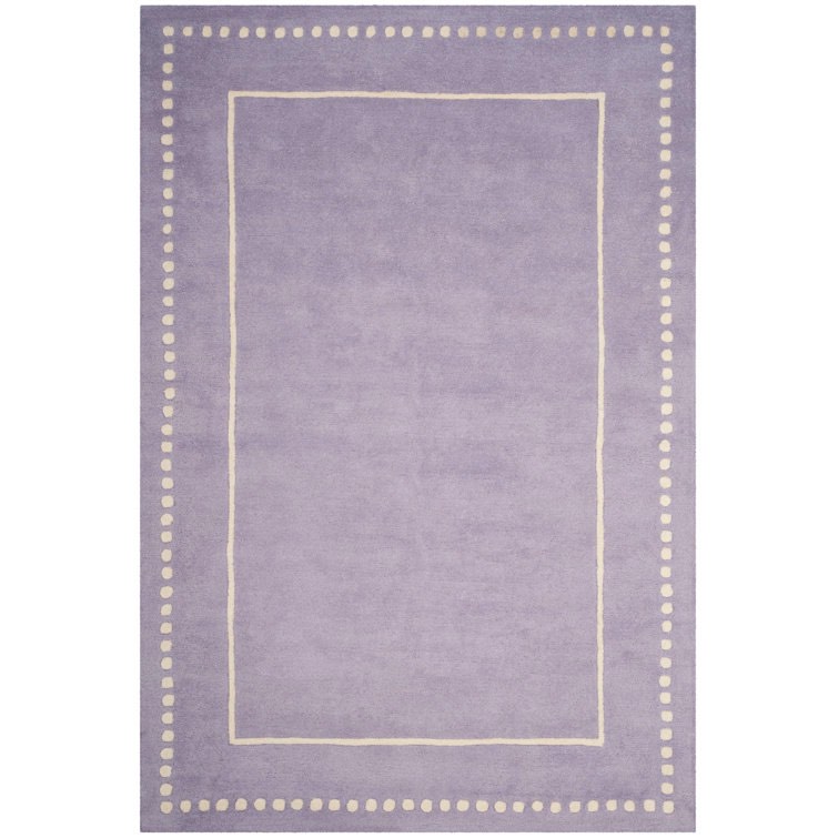 Cruz Hand Tufted Wool Solid Color Rug 