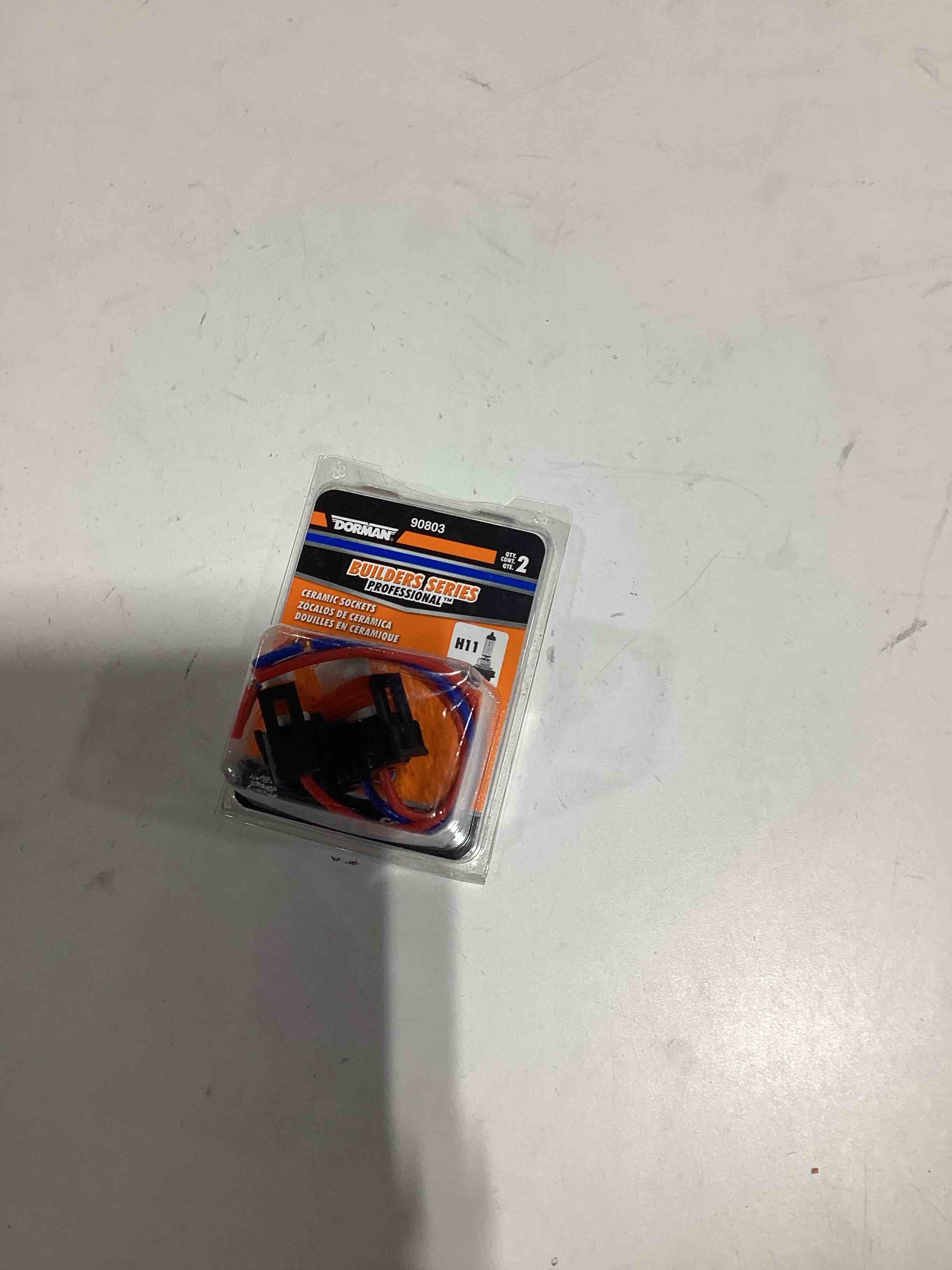 Pvotawp 2PCS H11 880 881 H8 Headlight Connector Pigtail, Headlight Wiring Harness Female Adapters So