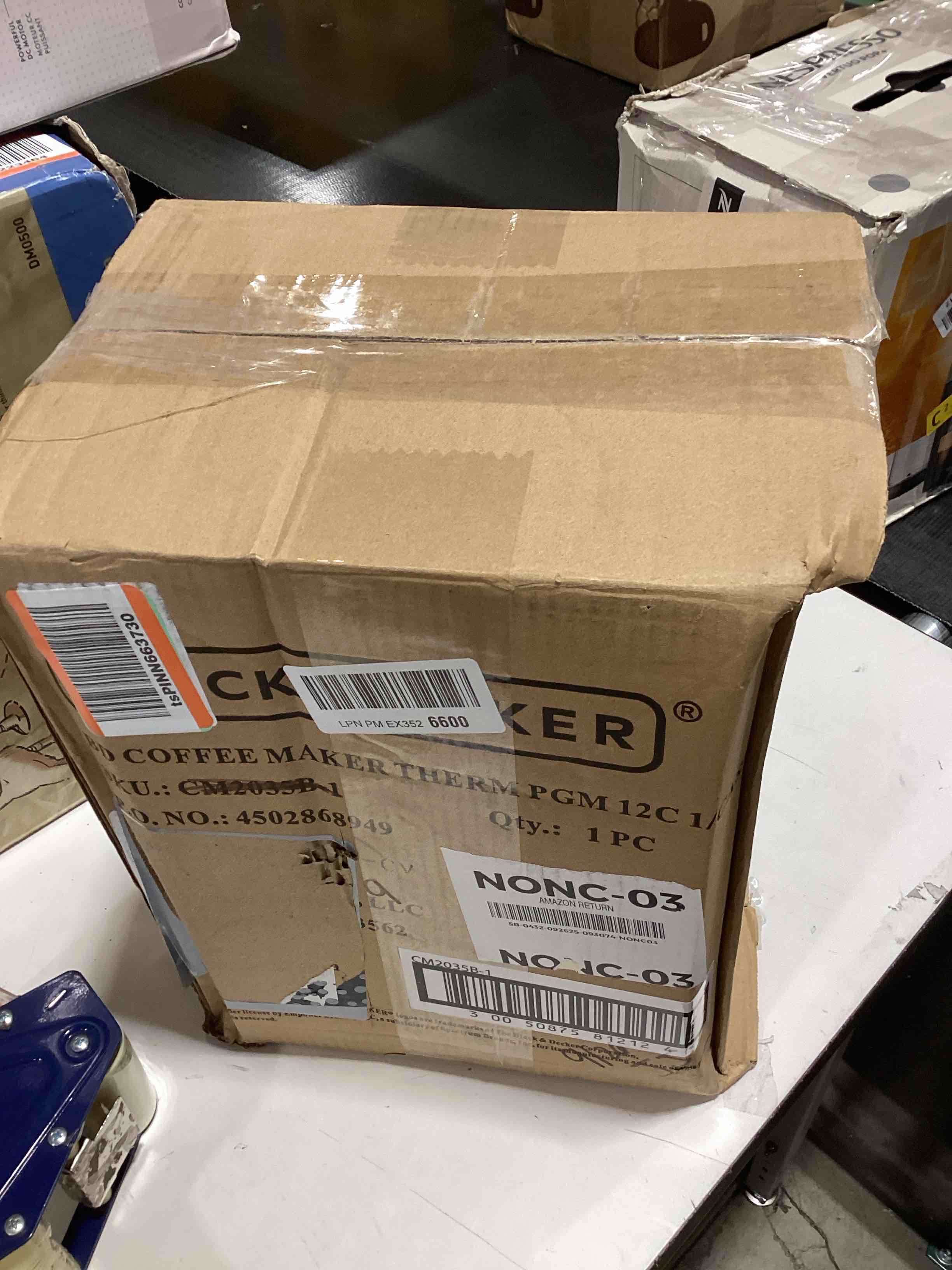 BLACK+DECKER 12-Cup Thermal Coffee Maker, Keep Coffee Hot with Insulated Stainless Steel Carafe, Dig