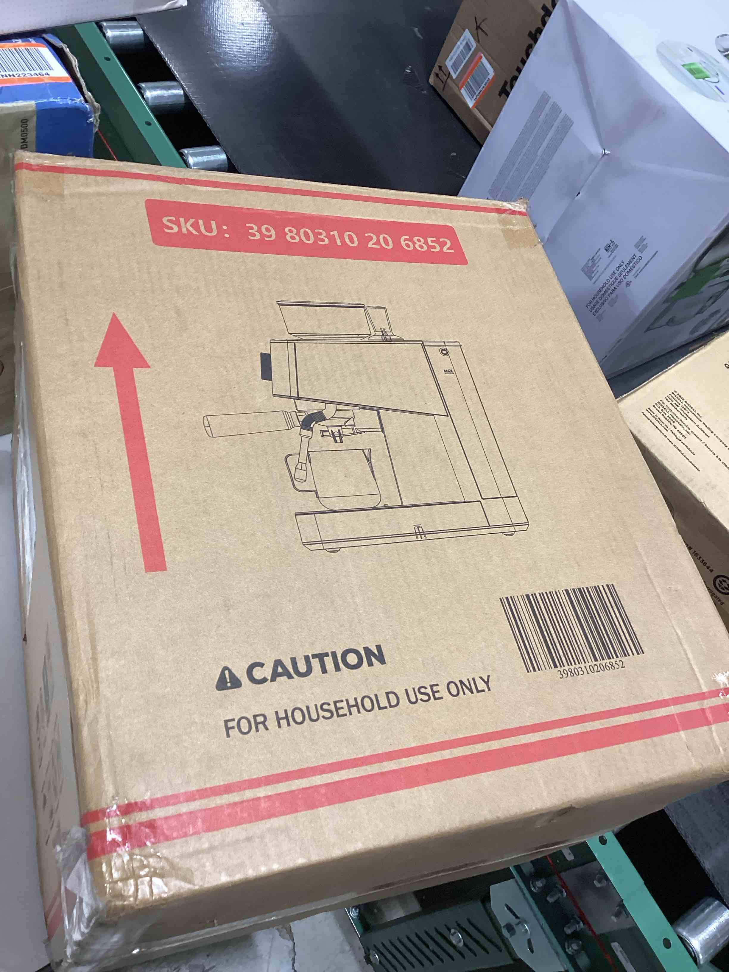 Electactic Espresso Machine with Grinder, 20 Bar Expresso Coffee Machines with Milk Frother Steam Wa