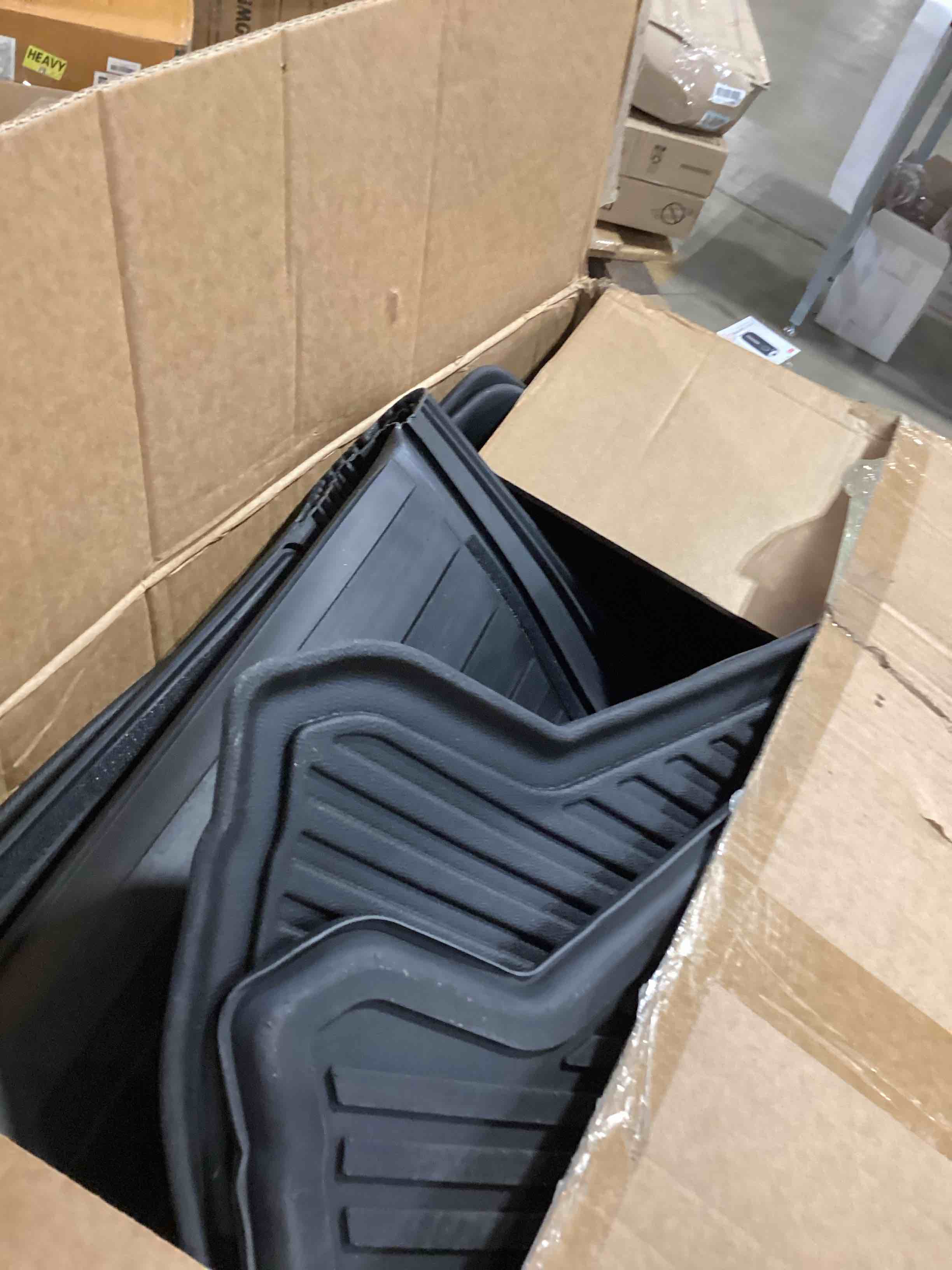 Auxko All Weather Floor Mats Cargo Mat for Lexus TX TX350 TX500h TX550h+ 7 Seats 2024 2025 with Back