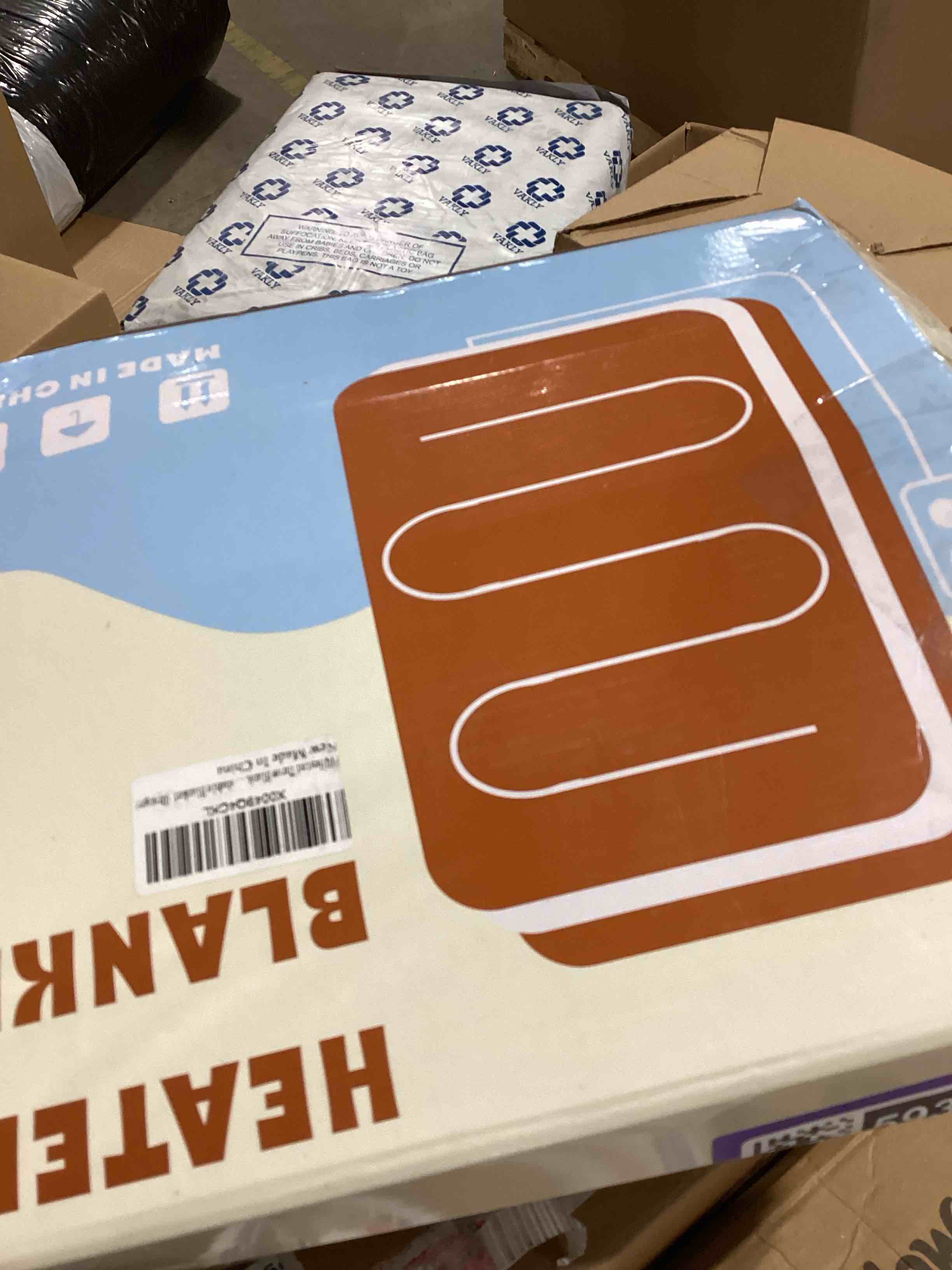 PTQ Heated Throw Blanket 50"×60" - Premium Cosy Soft Electric Blanket with 6 Heating Levels,Fast Hea