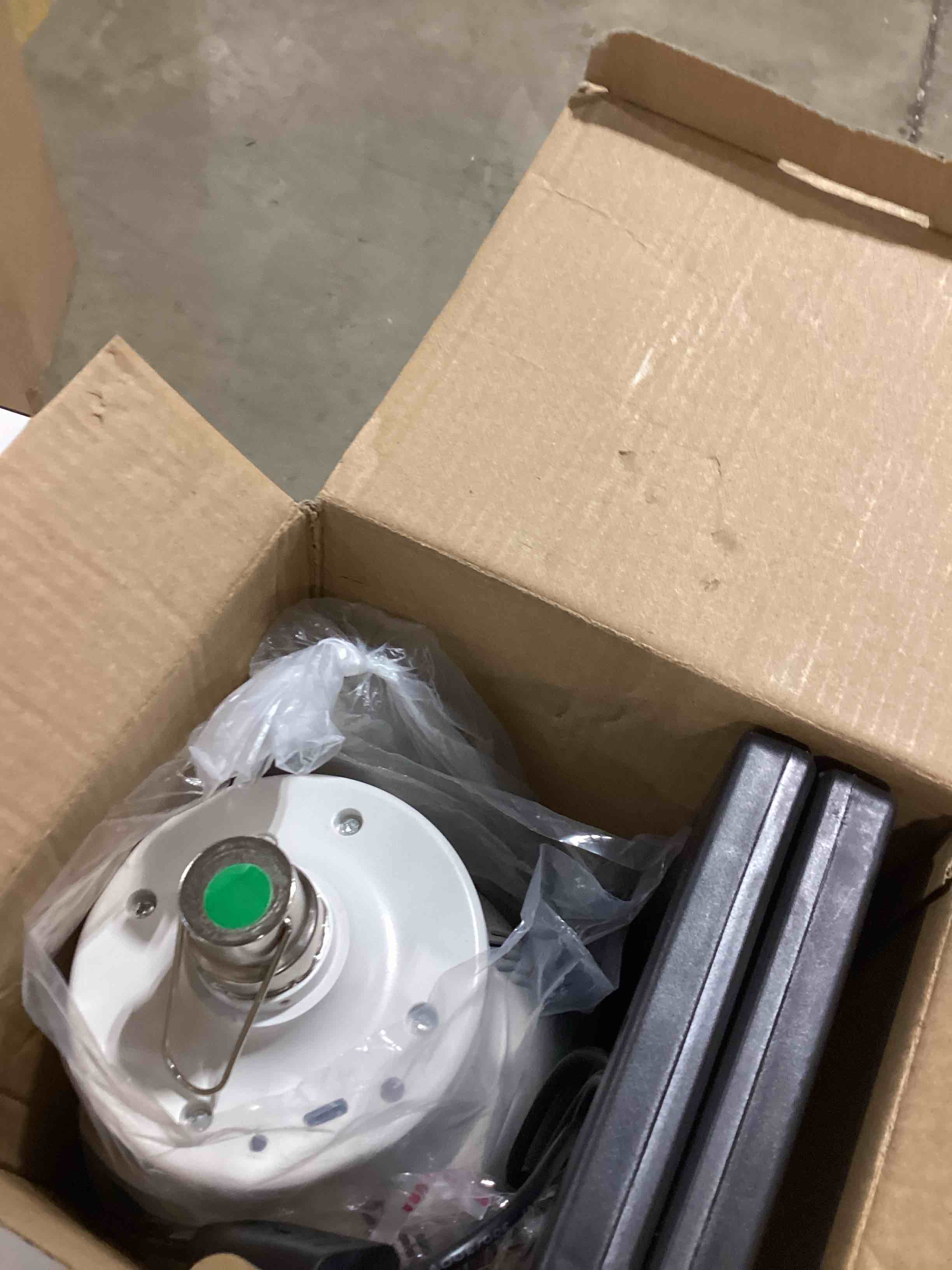 WVMNQO Portable Solar Ceiling Fan with Light & Remote, 2 Solar Panels/Type-C Charging, 3CCT, 5 Brigh