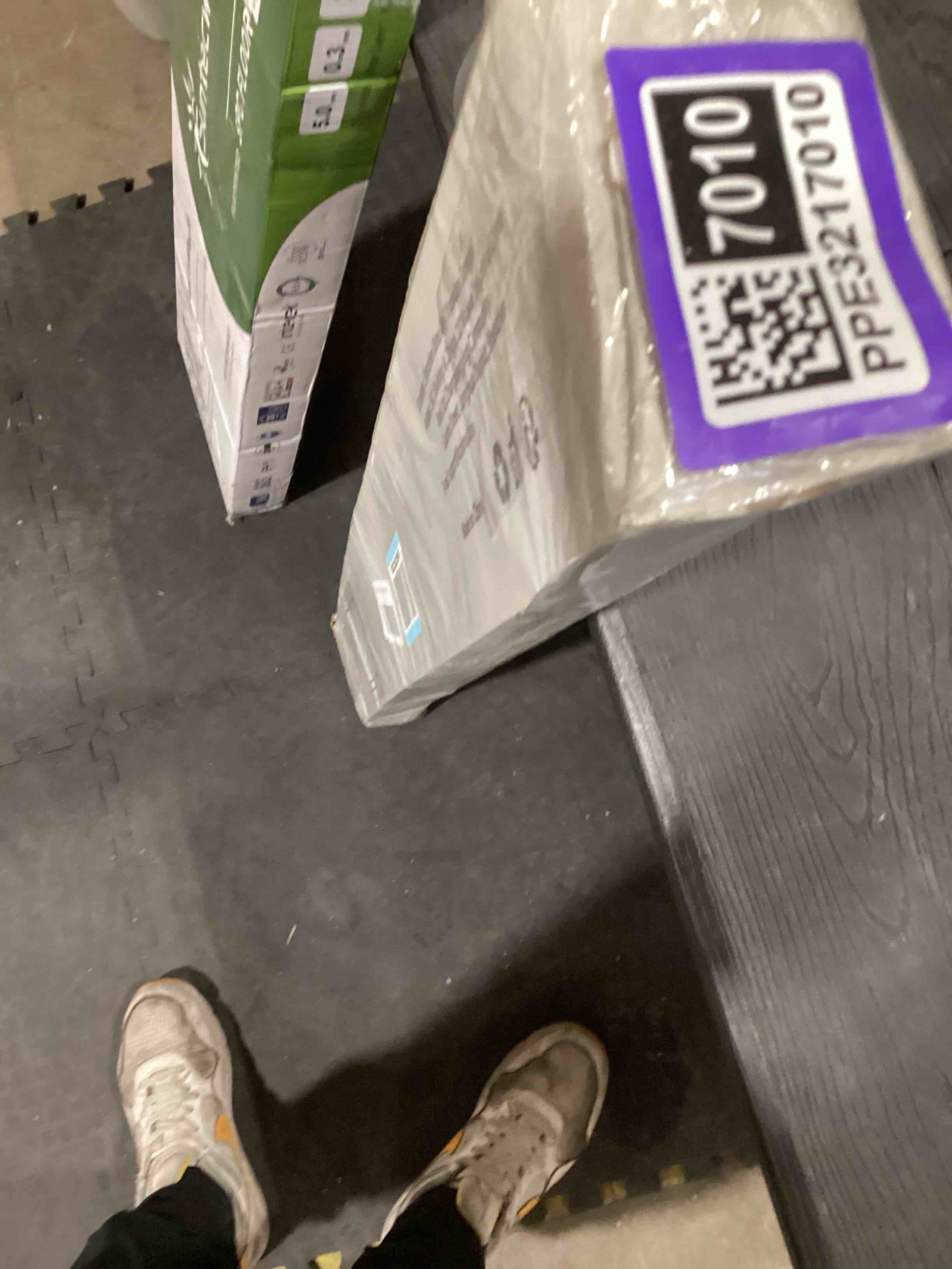 Condition photo showing As Is for SZXIMU Window Blinds, 2" Cordless Blinds for Indoor Windows, 40" W X 64" H Room Darkening Blinds, Horizontal Blinds & Shades, Mini Window Blinds for Home Bedroom Living Room Office Kitchen, White