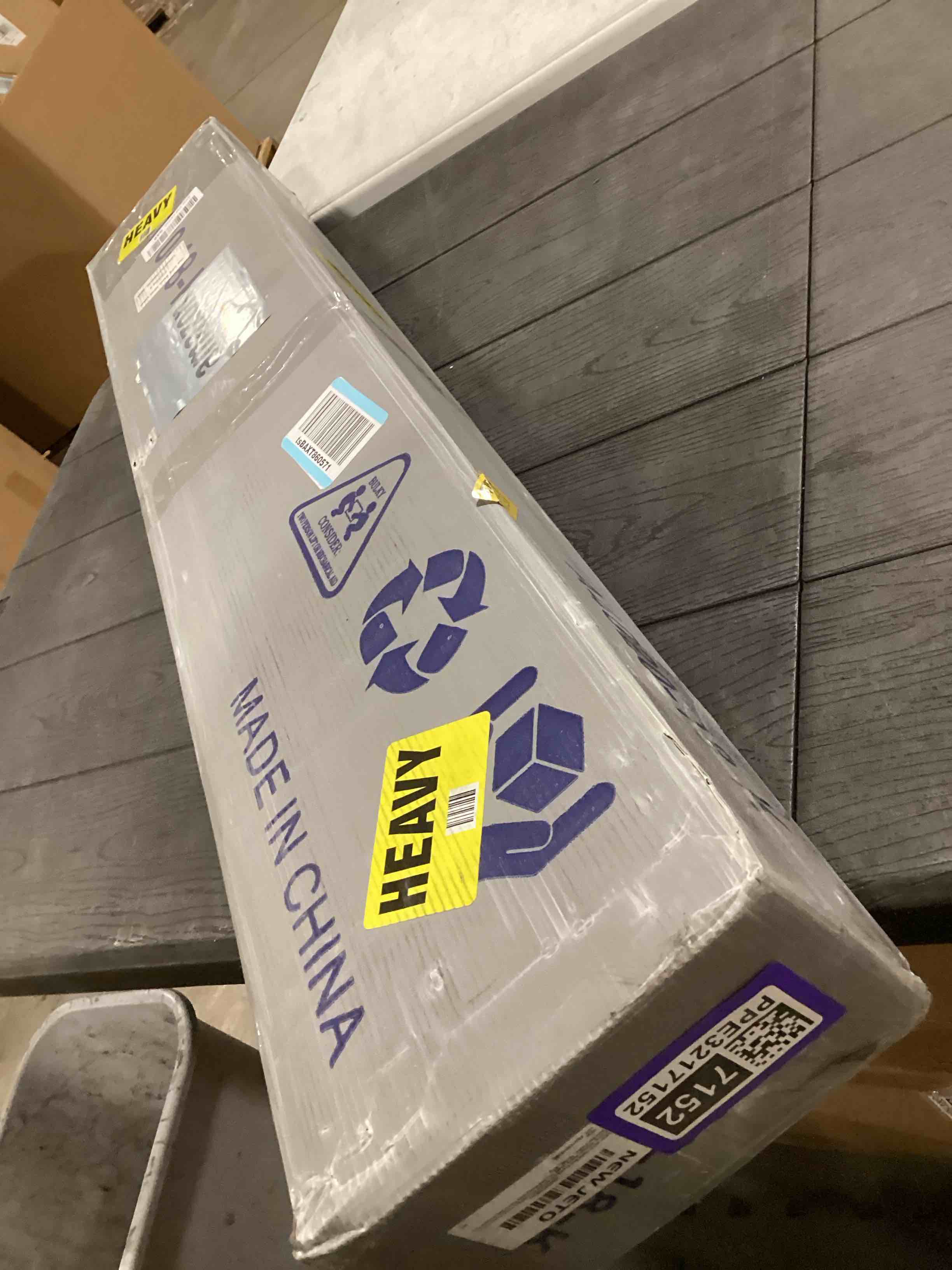 Condition photo showing Good Condition for Metal Bed Frame,King Size Bed Frame with Storage Space,Heavy Duty Sturdy Mattress Foundation,Easy Assembly,No Box Spring Needed, Black,18 Inch,King King 18 Inch