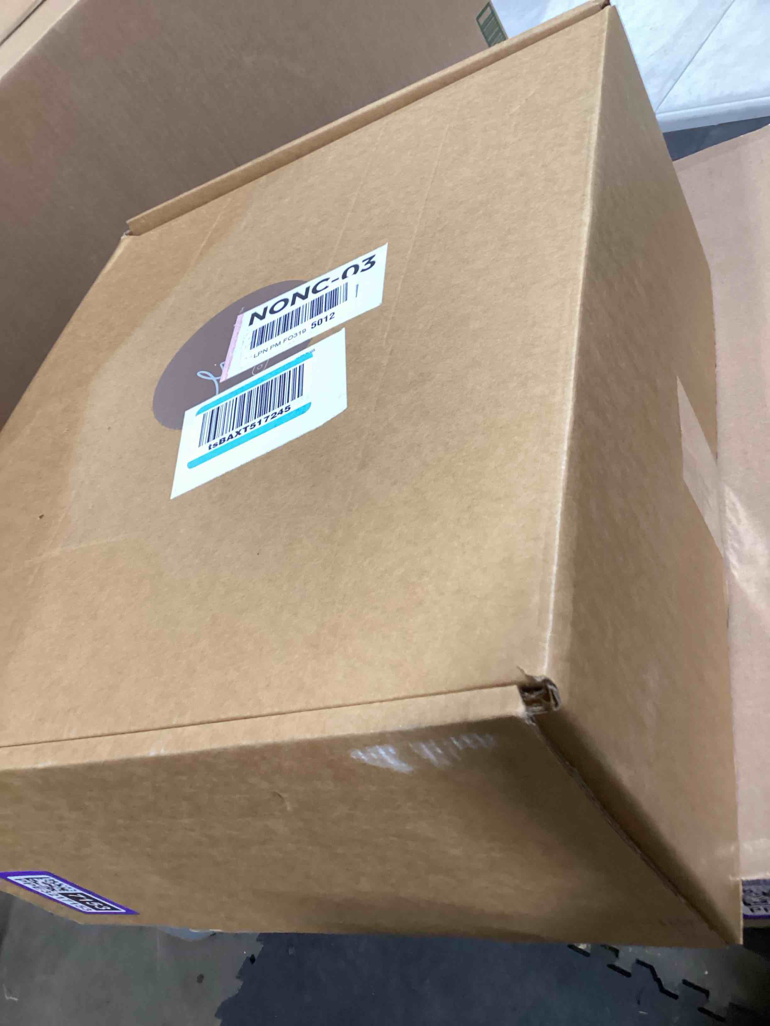 Condition photo showing Good Condition for Ling's Moment 41" Tall Free Standing Artificial Flowers Arrangements 2 pcs Wedding Arch Altar Stage Decorations Dusty Blue Navy for Ceremony Reception Silk Rose Fake Floral Party Outdoor Beach Decor Blu-dusty Blue & Navy 41" Tall x 22" Cross