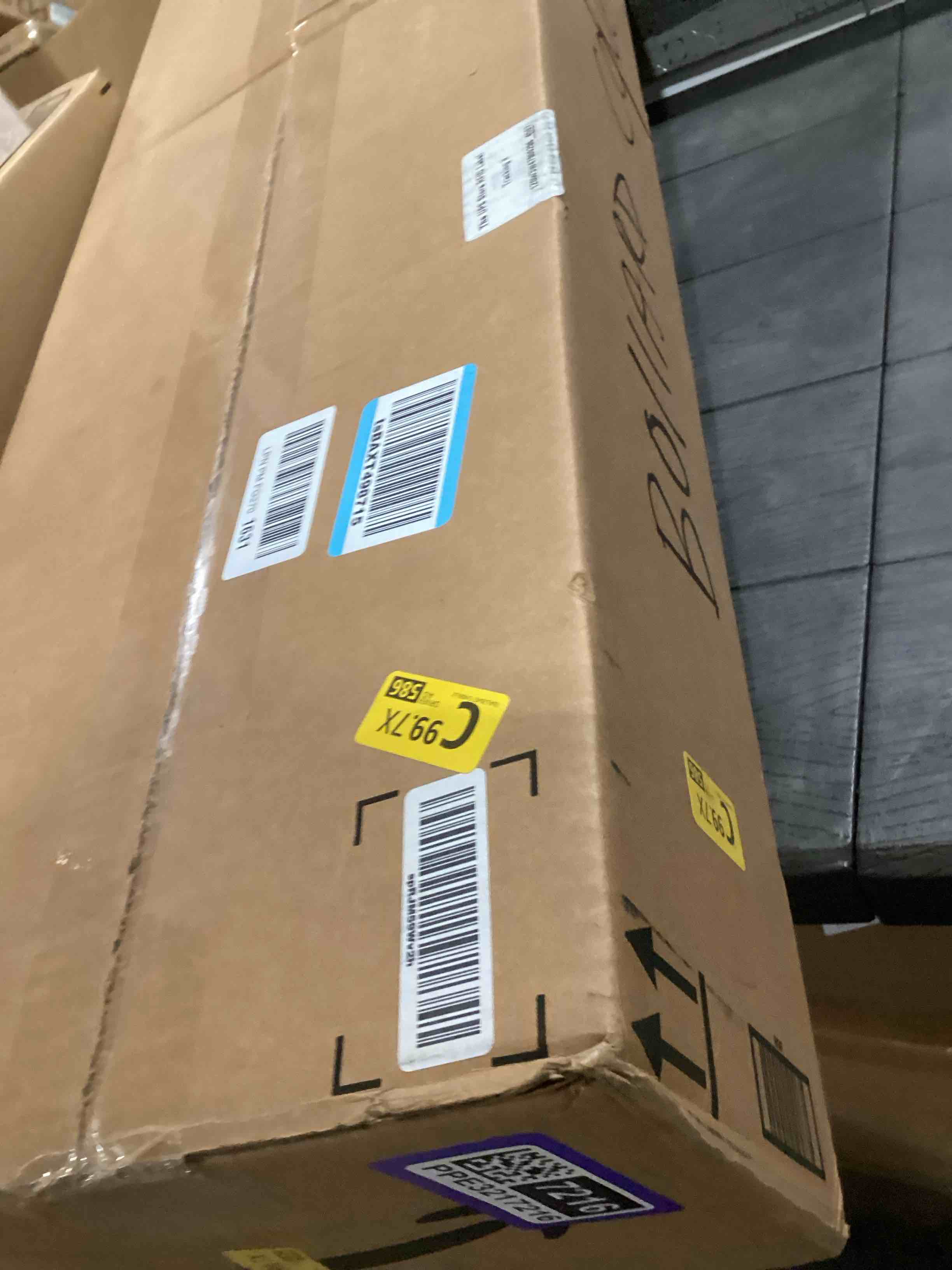 Condition photo showing Good Condition for Pangda 2 Pcs Flat Top Bollard Covers Yellow and Red Bollard Post Sleeve for Home Parking Fence Pole Pipe (4" X 52") 2 4" X 52"