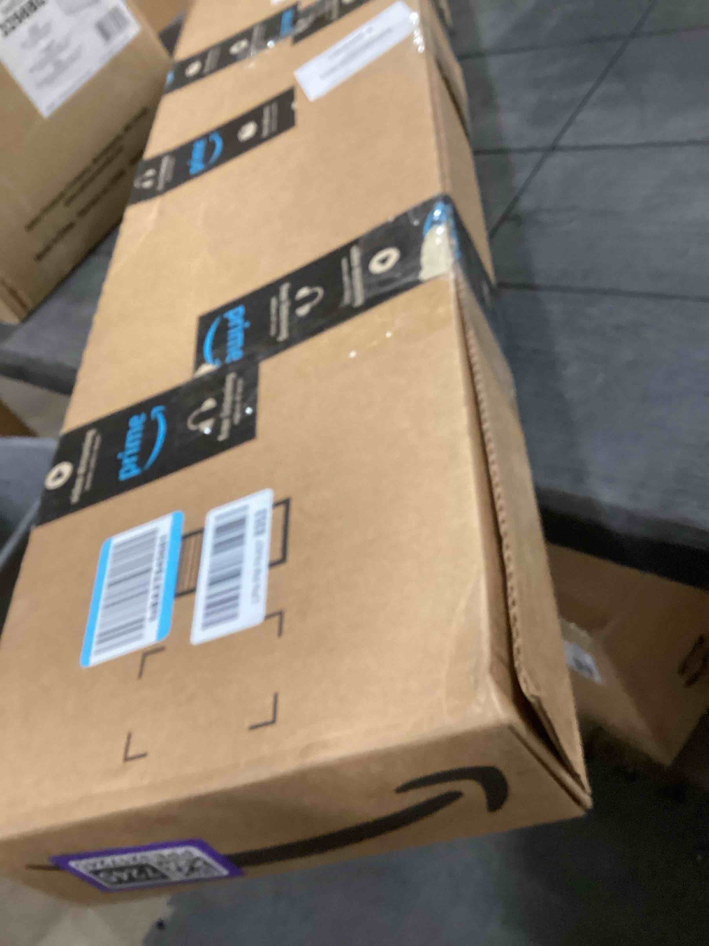 Condition photo showing Good Condition for Allbright Zebra Window Blinds 15" W x 40" H Grey, Dual Layer Roller Shade, Room Darkening Shade Roll Up and Pull Down Blinds, Light Filtering Window Shades for Day and Night, Easy to Install 15"W×40"H Grey | Light Filtering