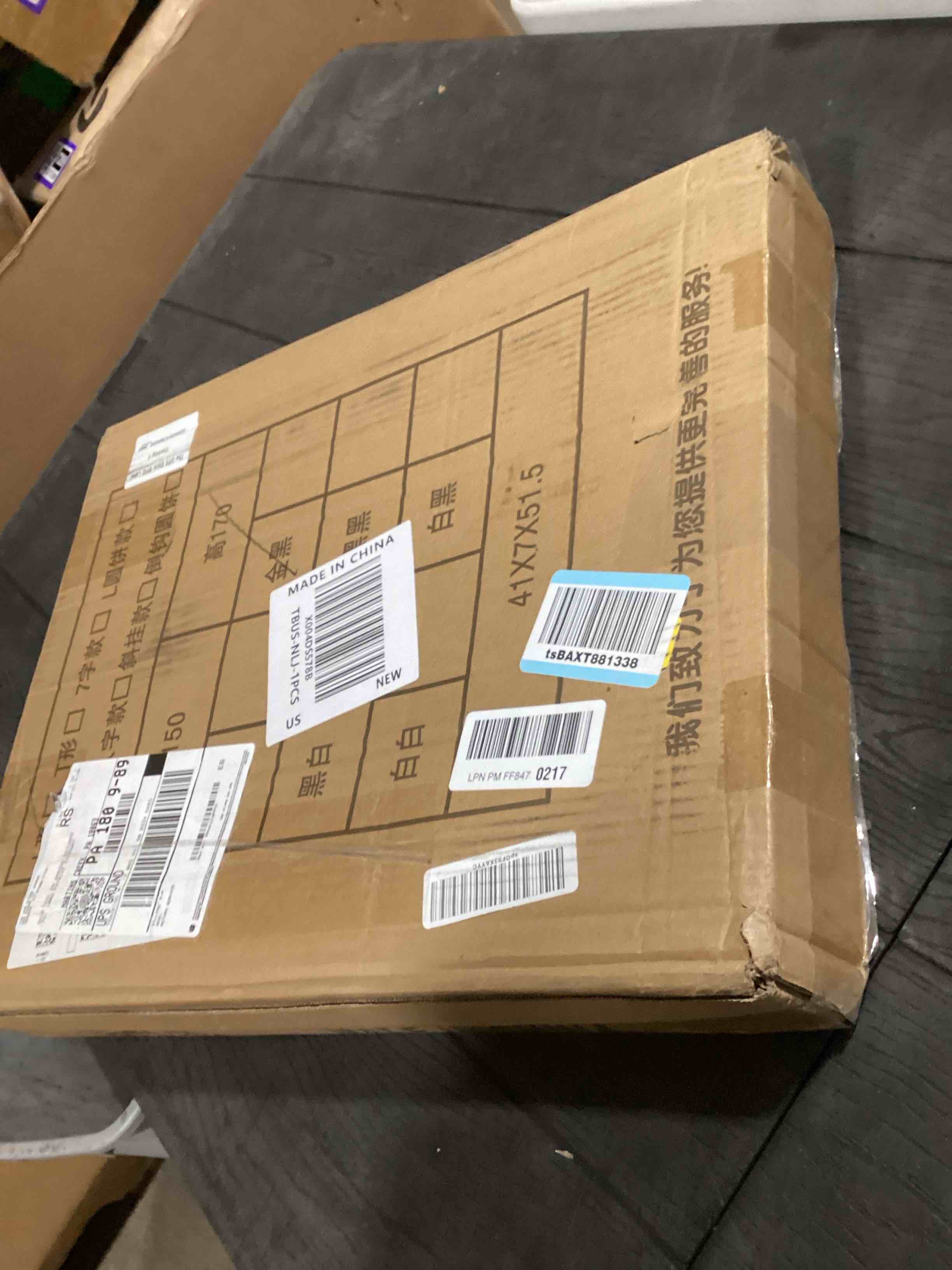 Condition photo showing Good Condition for TBTFW 67 Inch High Hanging Bird Cage, Bird Cage Stand, Feeder Stand with Base, Suitable for Hanging Various Types of Birdcages(Weight Limit: Within 35 Pounds) Without storage rack