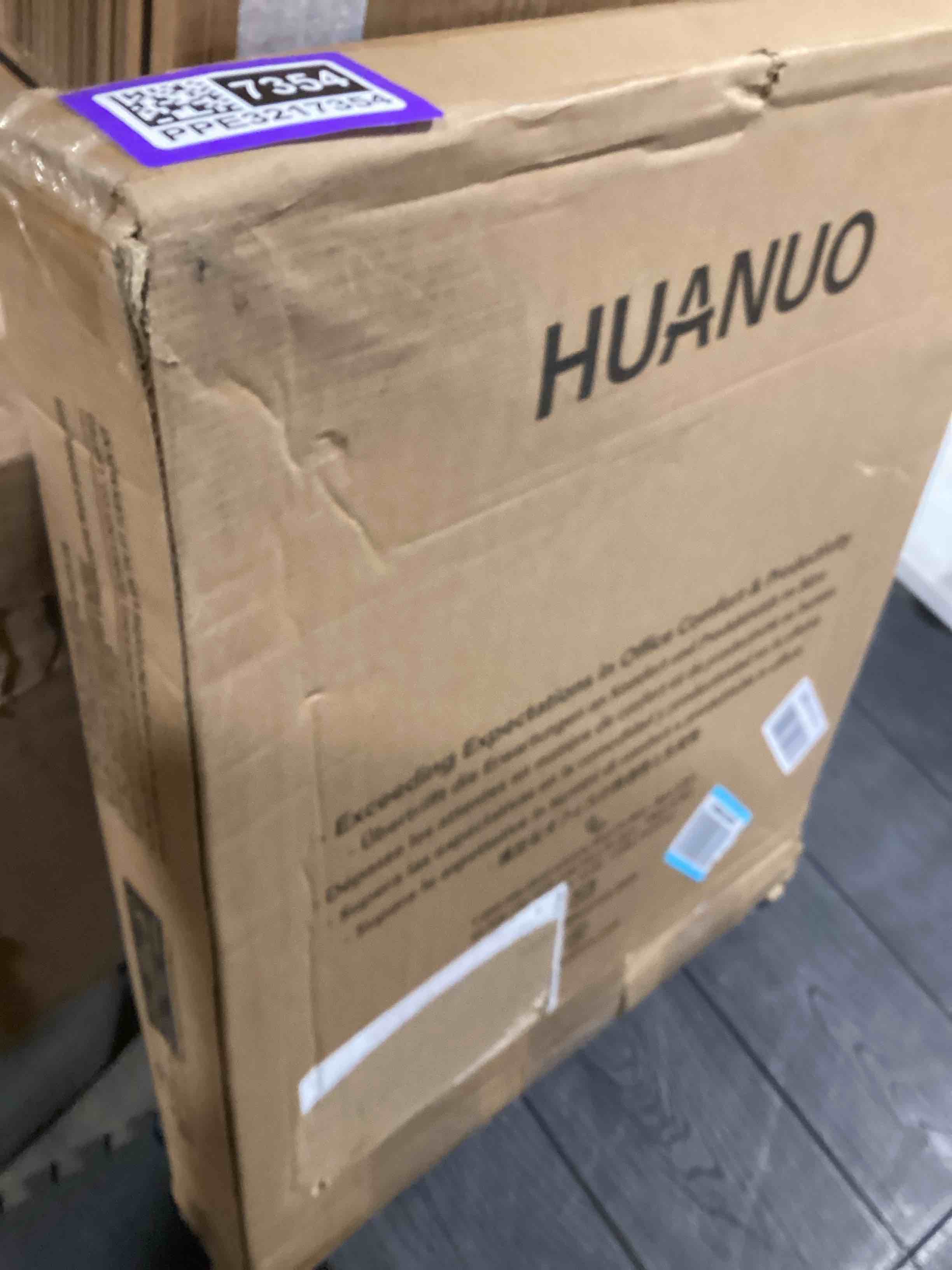 Condition photo showing Good Condition for HUANUO Adjustable TV Tray Table - TV Dinner Tray on Bed & Sofa, Comfortable Folding Table with 6 Height & 3 Tilt Angle Adjustments (Black)