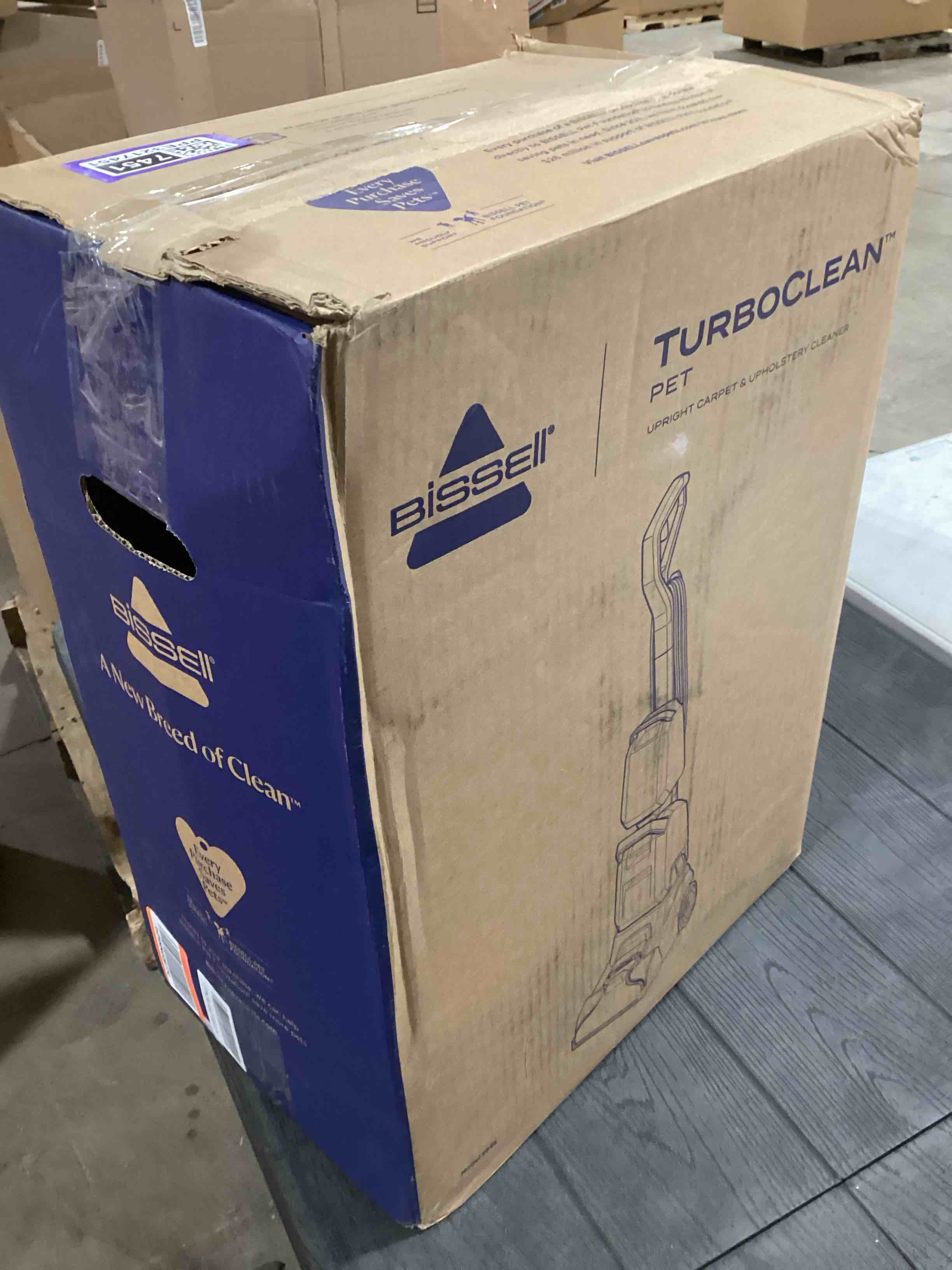 Condition photo showing As Is for BISSELL TurboClean PET, Upright Carpet & Upholstery Cleaner, 3948