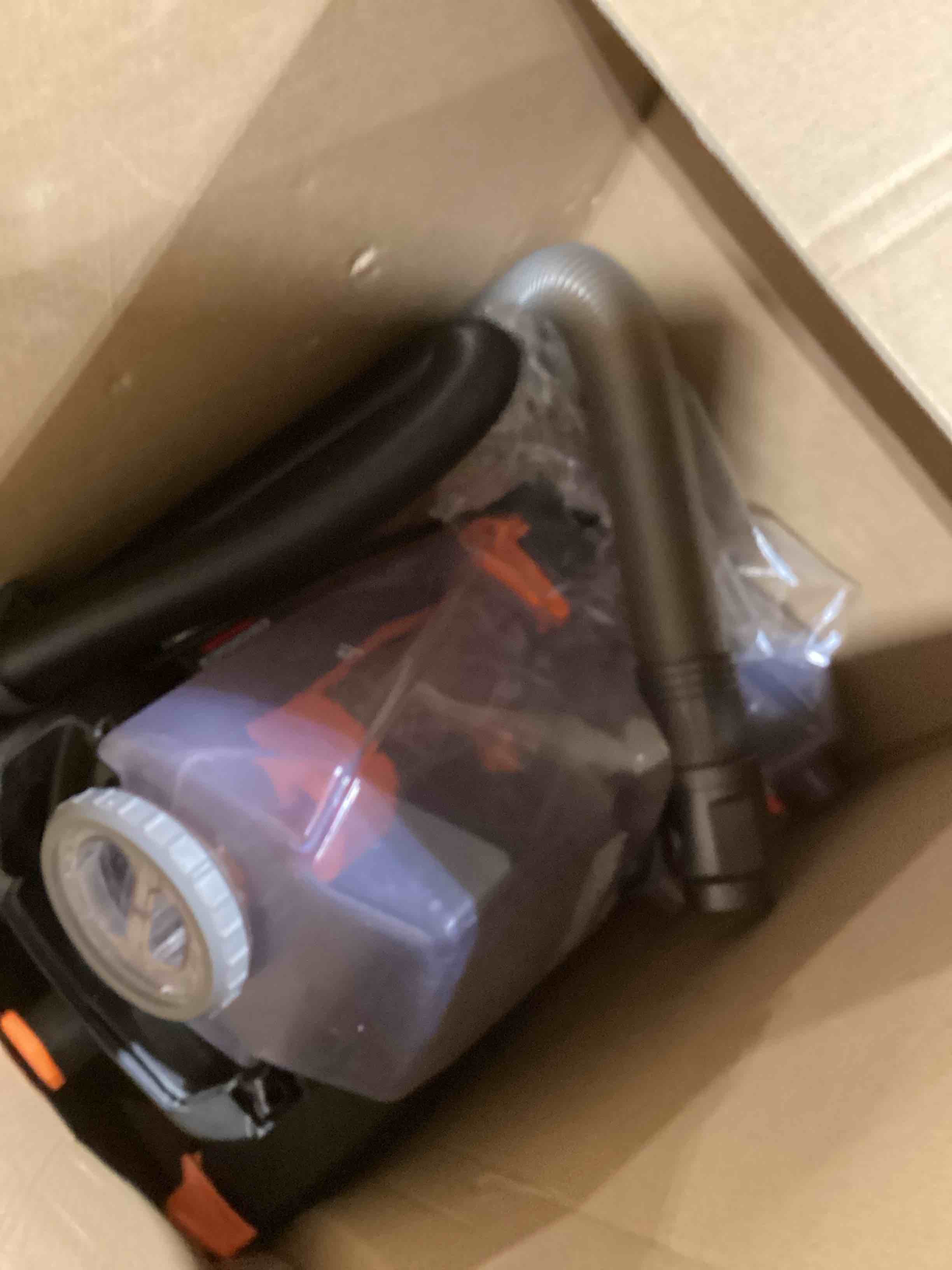 Condition photo showing As Is for BISSELL ProHeat 2X Revolution Pet Pro Plus, 3588F, Upright Deep Cleaner, 30-minute Dry Time, Dual Dirt Lifter Powerbrush, Hose & Tool Attachment, Pet Upholstery Tool and Tough Stain Tool Included