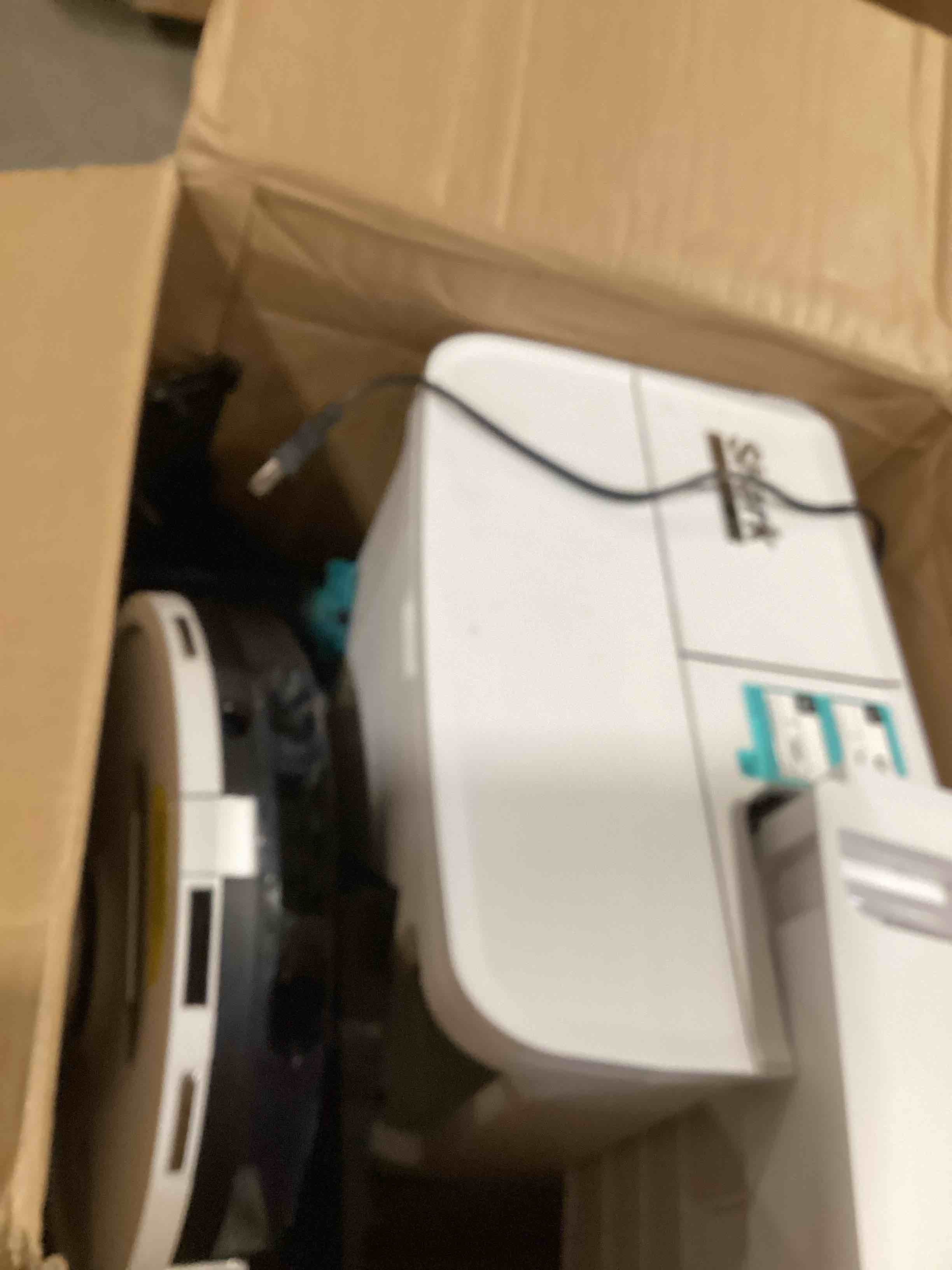 Condition photo showing As Is for Shark Robot Vacuum & Mop Combo, PowerDetect NeverTouch Pro,Self-Emptying,Self-Refill with Self-Clean Pad Wash & Dry, 60-Day Debris Capacity,30-Day Refill Tank, 5PowerDetect Technologies,White,AV2800ZE Wet+Dry AutoRefill+SelfClean-White