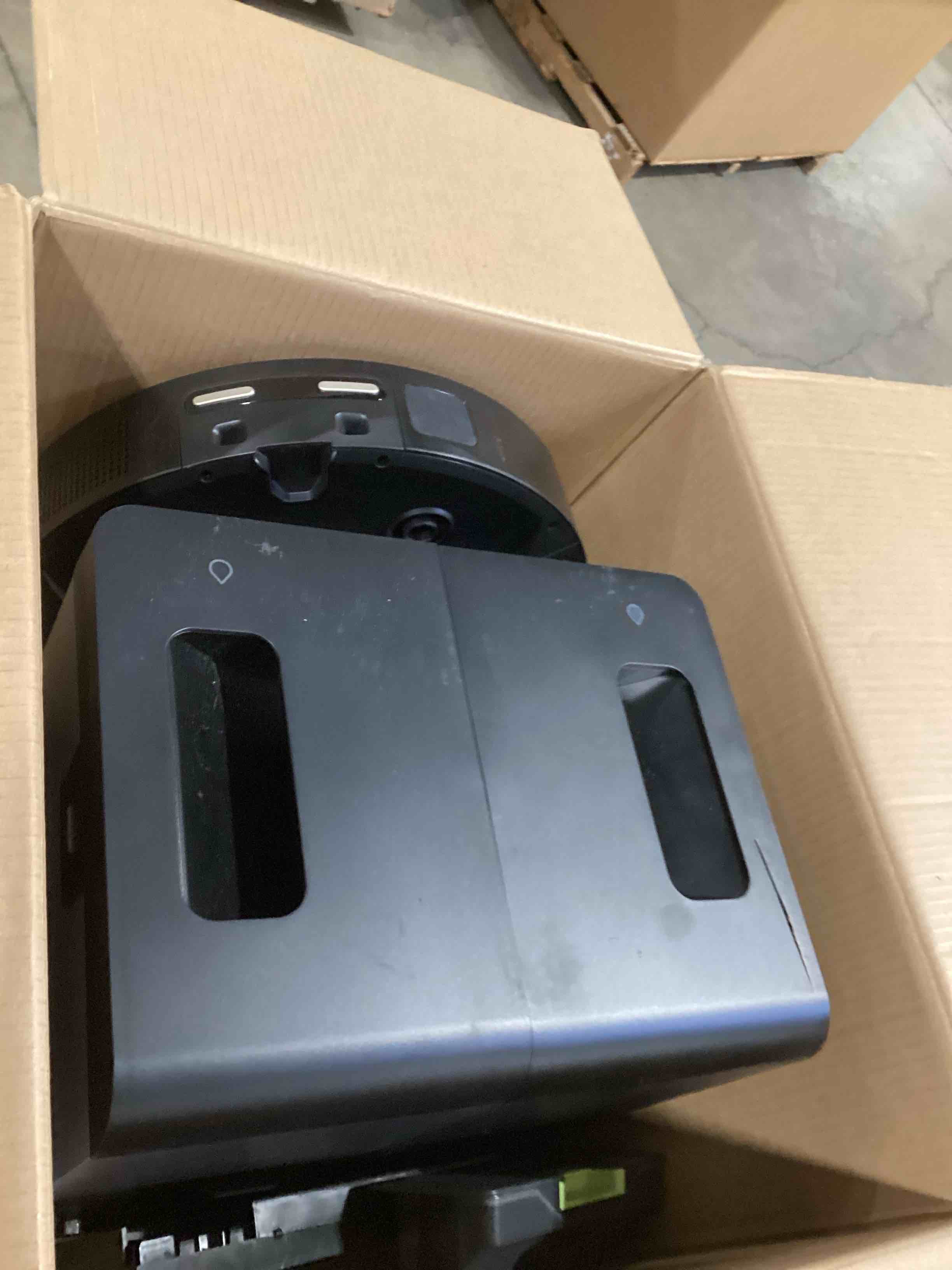 Condition photo showing As Is for iRobot Roomba Plus 405 (G181) 2in1 Vacuum & Mop Robot with AutoWash Dock - Dual Spinning Mop Pads, Smart & Fast Mapping, Ideal for Pet Hair, Self-empties 75 days, Intense Suction, Pad Washing & Drying