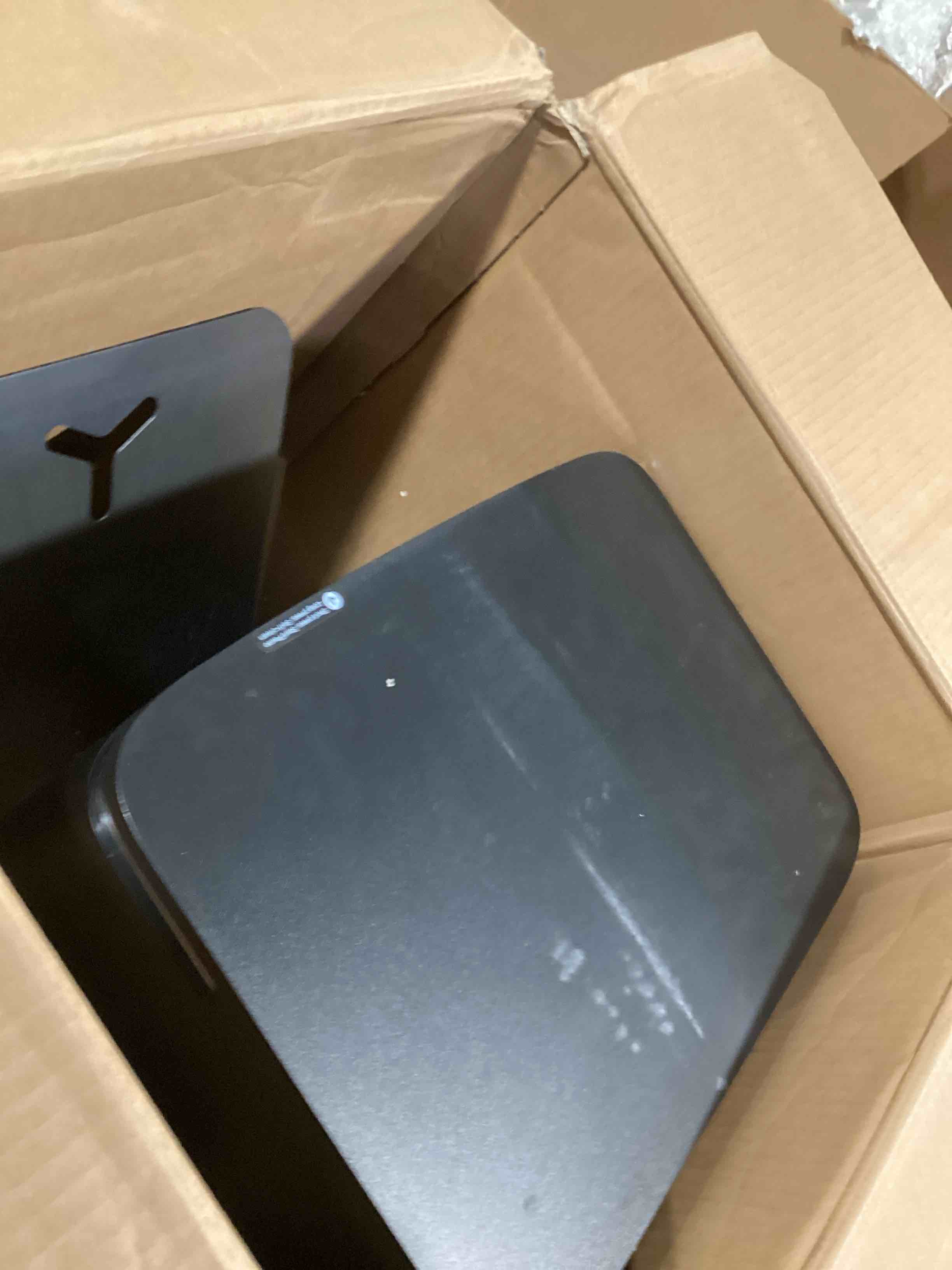 Condition photo showing As Is for ECOVACS DEEBOT X2 Omni Robot Vacuum and Mop, 8000Pa Suction, 15mm Lift, Omni Station with Hot Water Mop Washing, Self-Emptying, Hot Air Drying, Auto-Refill, Obstacle Avoidance,Black