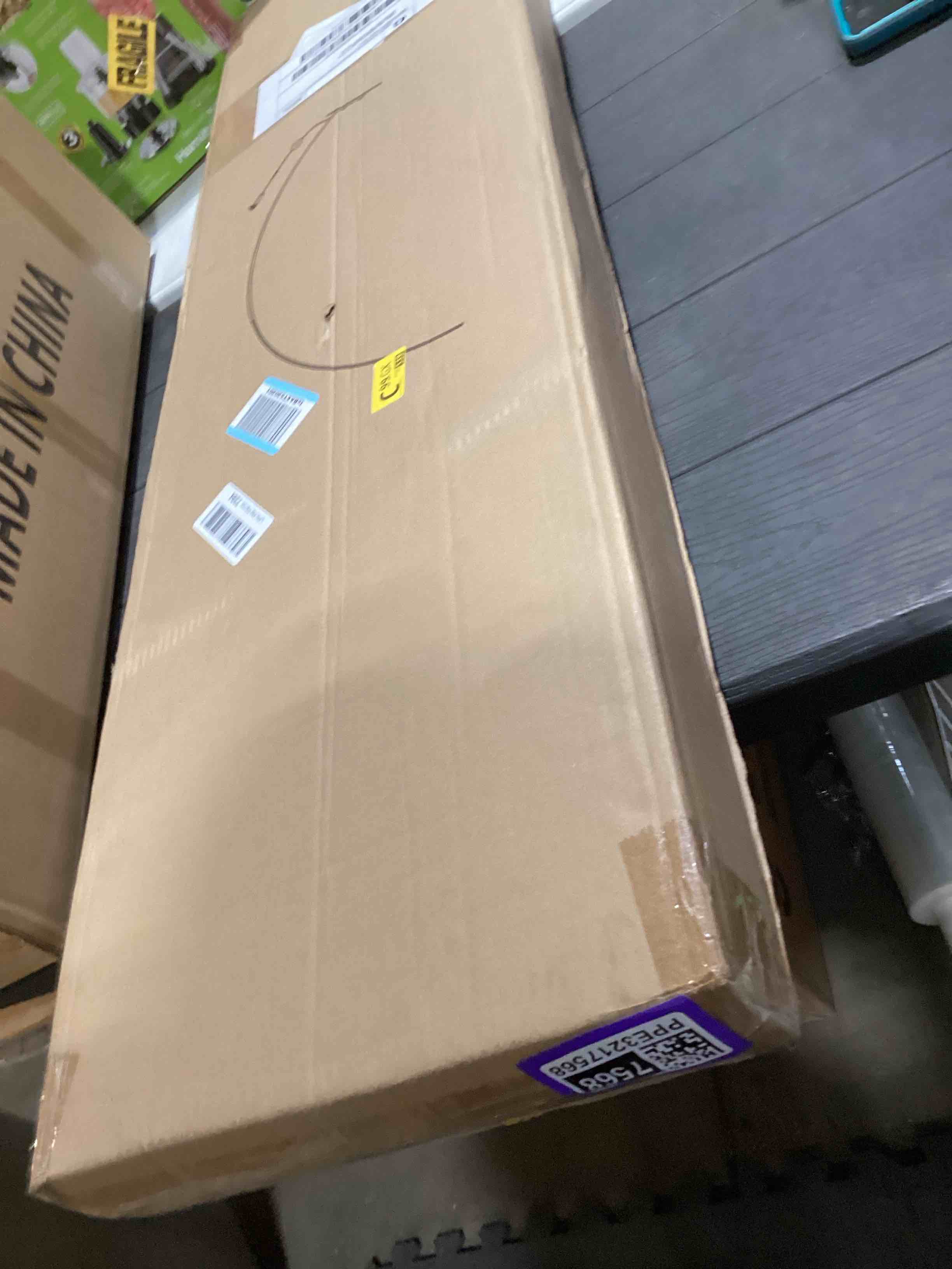 Condition photo showing Good Condition for Dimmable LED Lamps for Living Room with 3 Color Temperatures, Ultra Bright 2000LM Arc Floor Lamps, Modern Standing Tall Lamp with Remote Control Reading Floor Lamp for Bedroom Office Classroom Matte Black–67"–300" Ultra-Wide Coverage