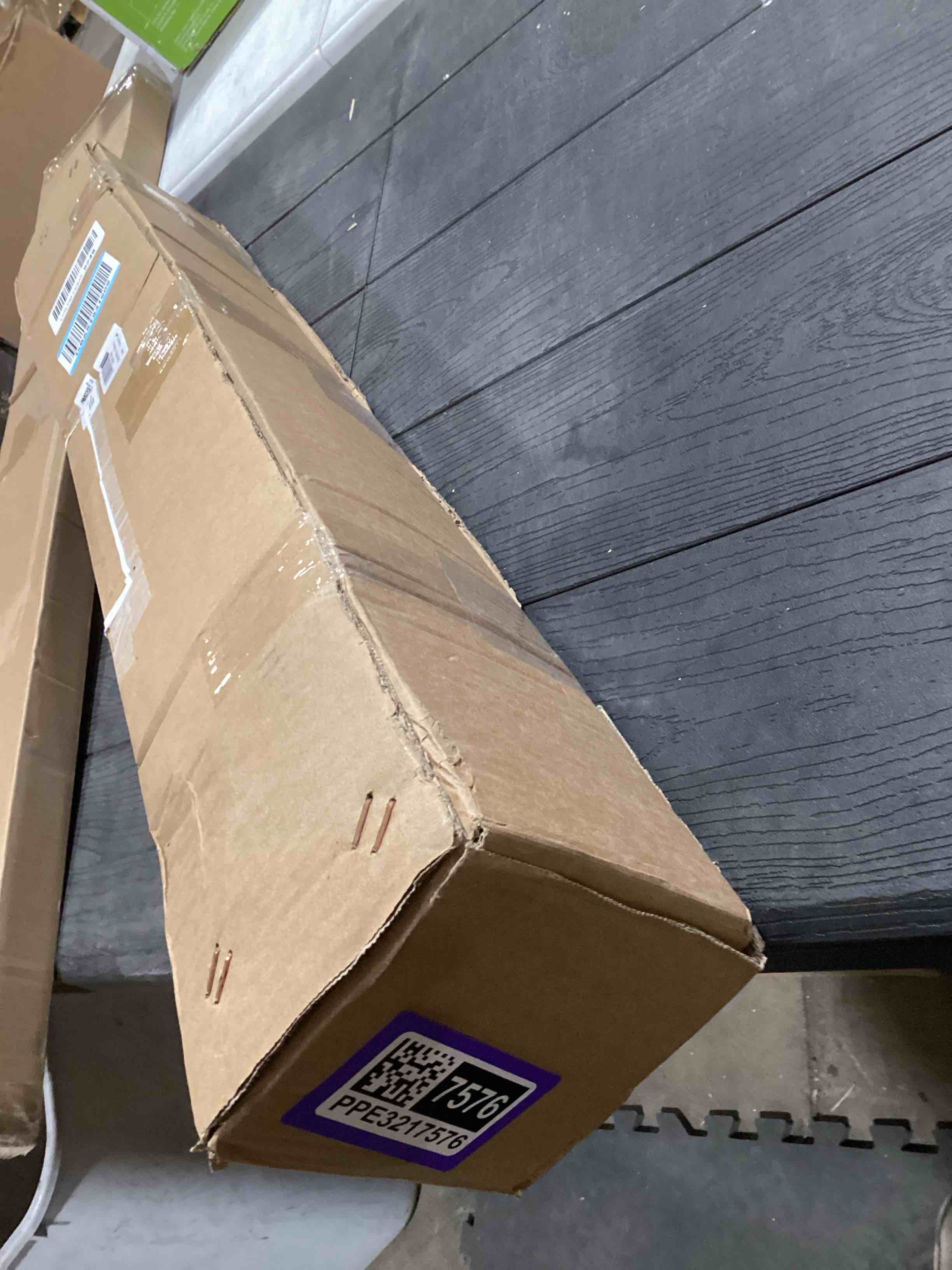 Condition photo showing Good Condition for Artificial Boston Fern Bush- Set of 2 Large Artificial Ferns for Outdoors, 45Inch Large Faux Ferns, Suitable for Office & Living Room Decor, 55Branches for Each Bouquet 45"- 55 Leaves