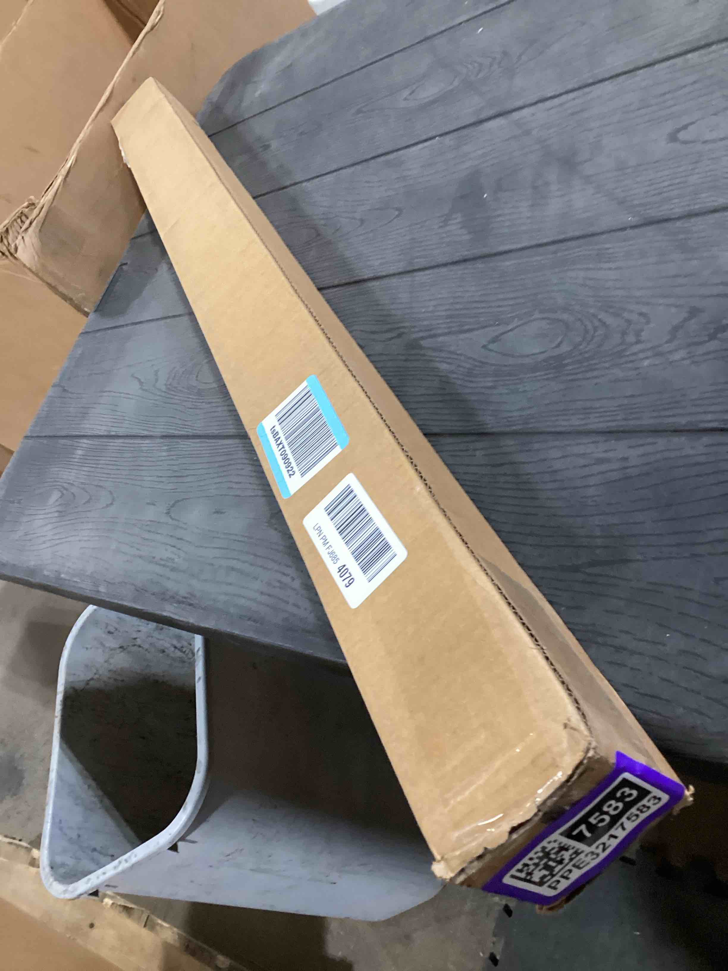 Condition photo showing Good Condition for AOSKY Blackout Roller Shades Cordless Blinds for Windows, Free-Stop Shades with Valance, Thermal Insulated Fabric, UV Protection, Natural Woven Blinds for Home and Office (36.5" W x 72" H, White) White 36.5"W x 72"H