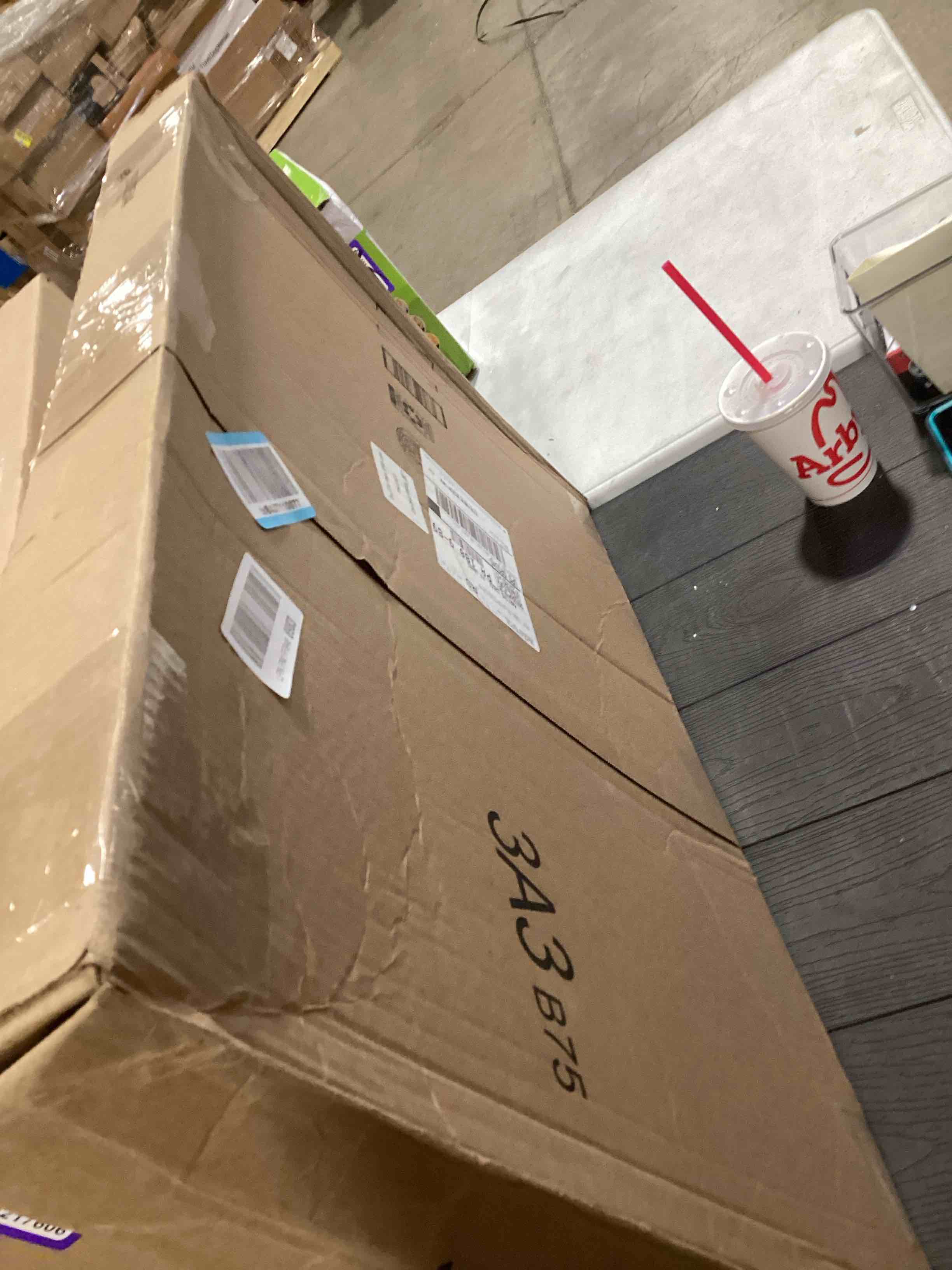 Condition photo showing Good Condition for Lang, Classic Wall Calendar Frame - Oak Finish Solid Oak CALENDAR