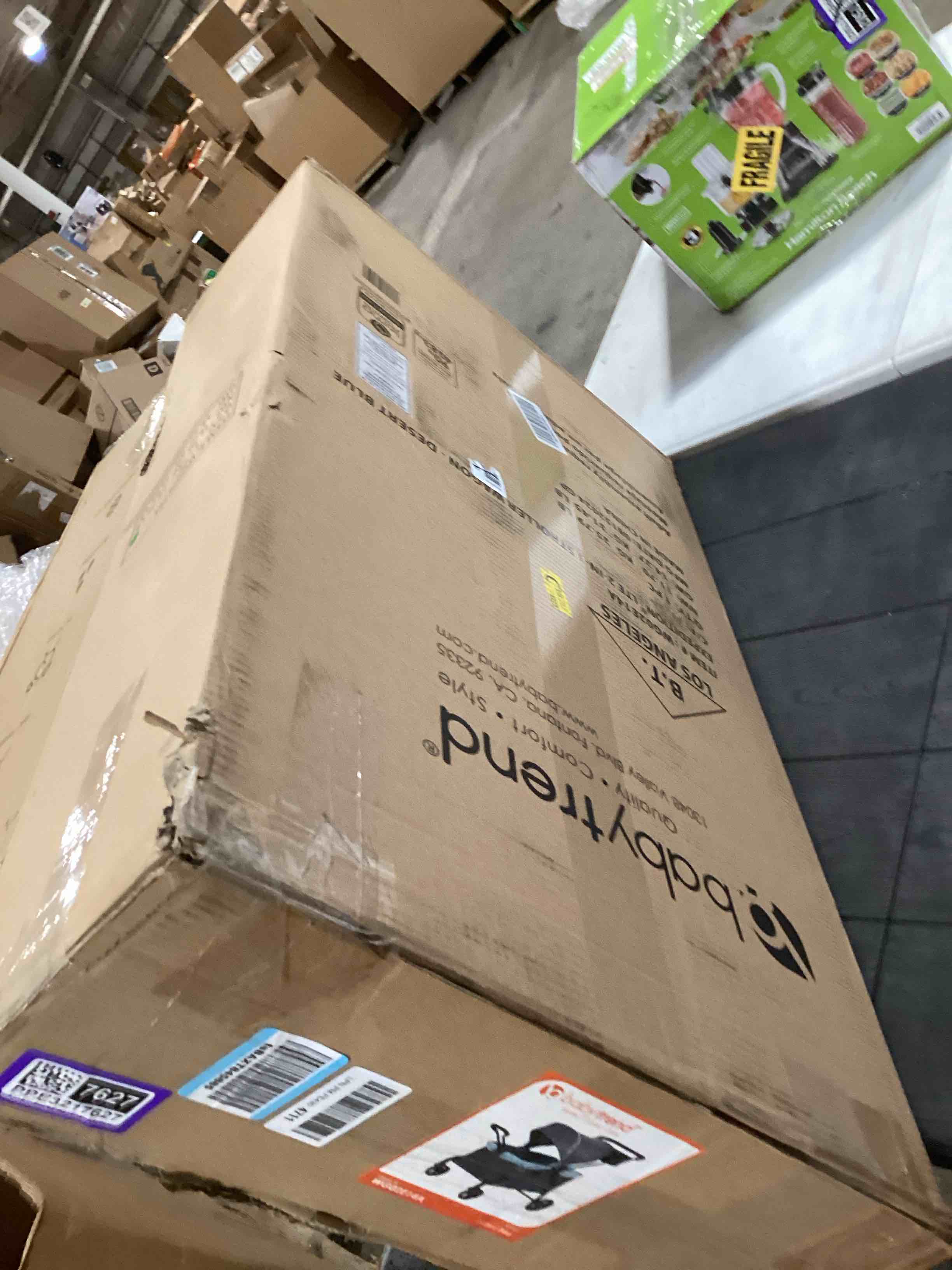 Condition photo showing Good Condition for Baby Trend Expedition/Tour LTE 2-in-1 Stroller Wagon, Desert Blue Expedition Desert Blue