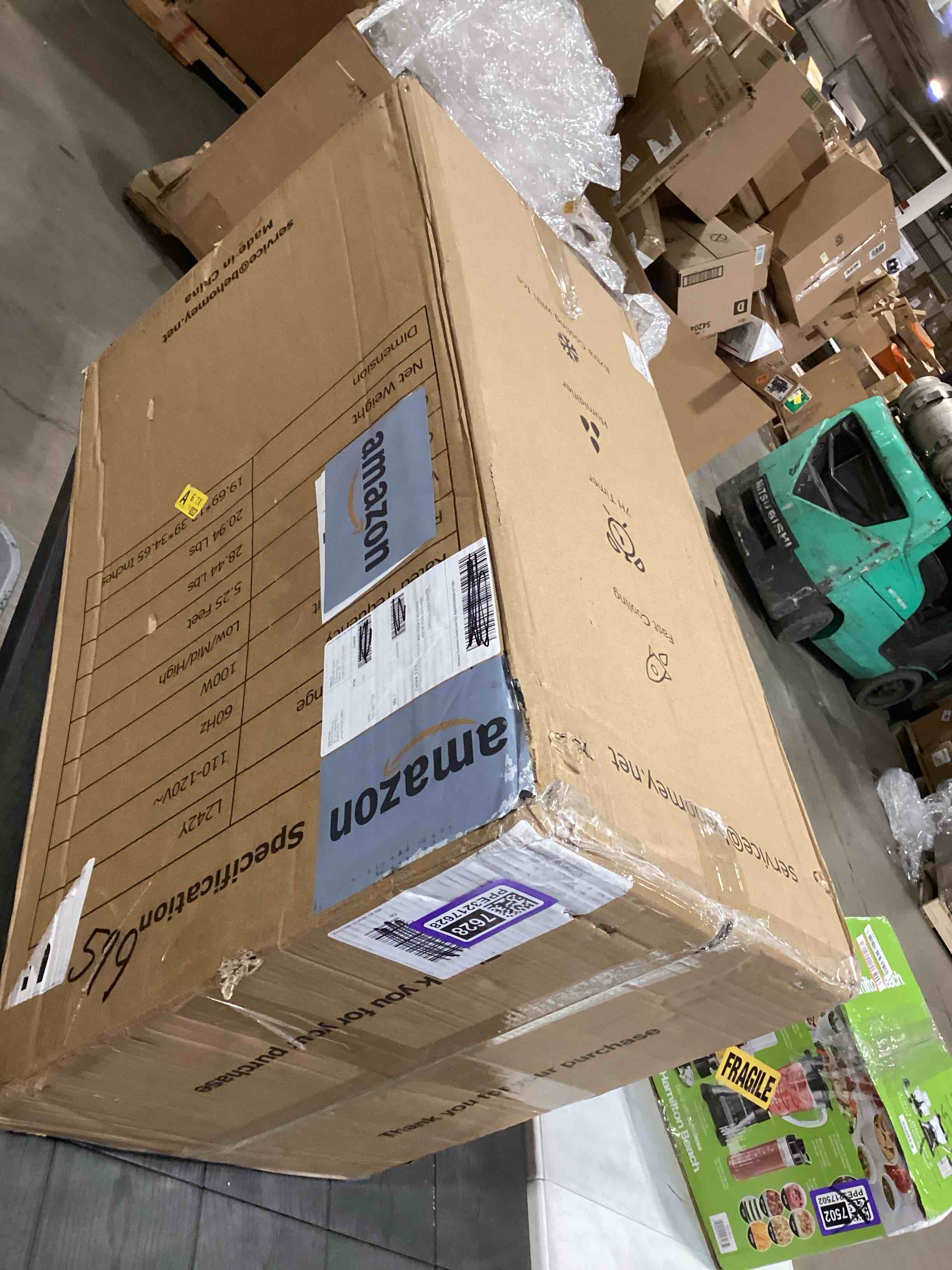 Condition photo showing Good Condition for Waykar Swamp Cooler, 3500 CFM Evaporative Air Cooler with 6 Gals Water Tank, 950 Sq.Ft. Portable Air Conditioner with 4 Ice Pack, 120°/60°Oscillation, 3 Models for Garage, Yard, Commercial Use