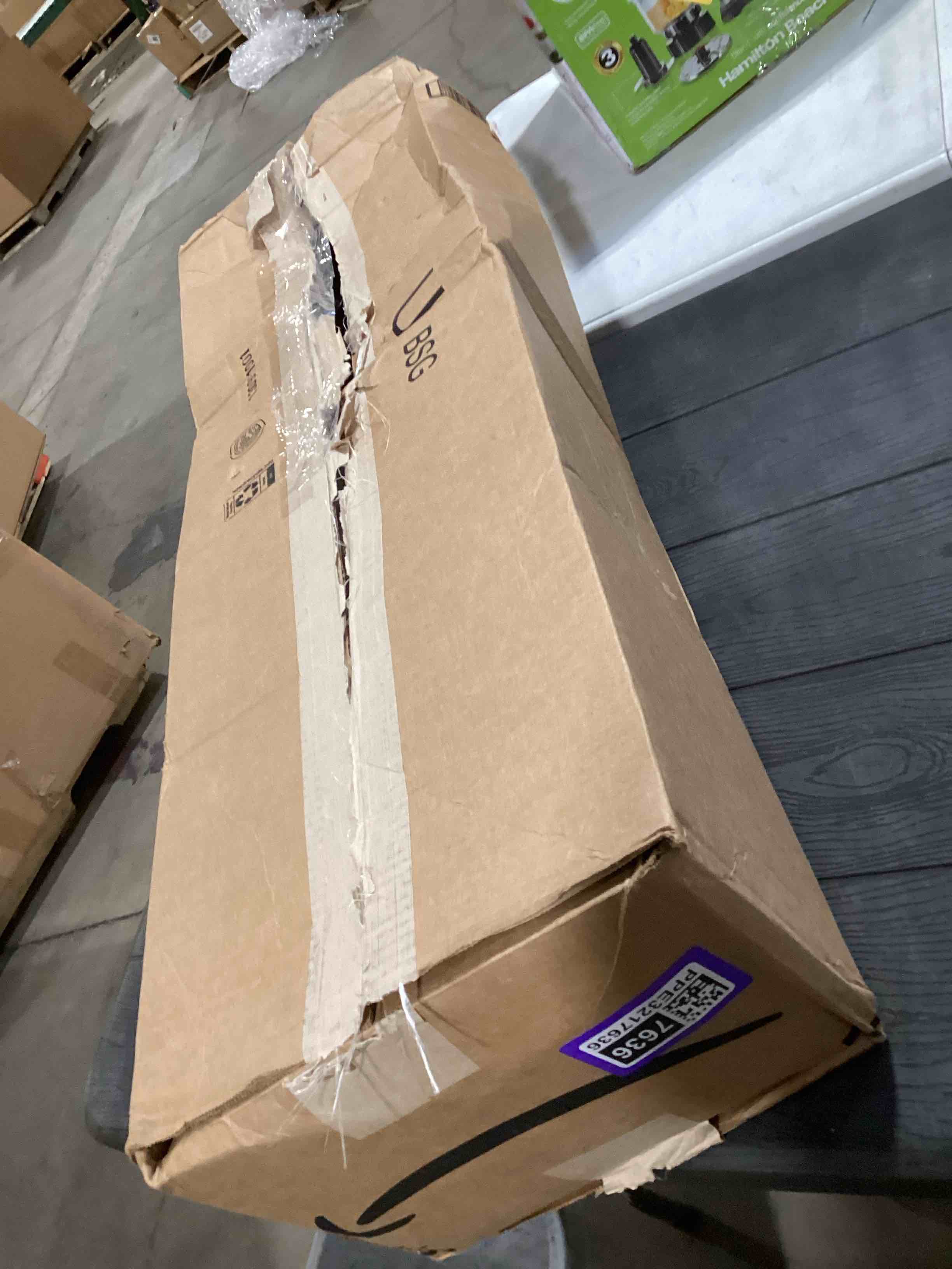 Condition photo showing As Is for MYshade Cordless Cellular Window Shades Light Filtering Blinds for Indoor Windows 1.5 inch Honeycomb Cell Sheer Fabric Accordion Pull Down Blinds Easy Lift Easy to Install, Size 30" W X 72" H (Beige) Beige 30"W x 72"H