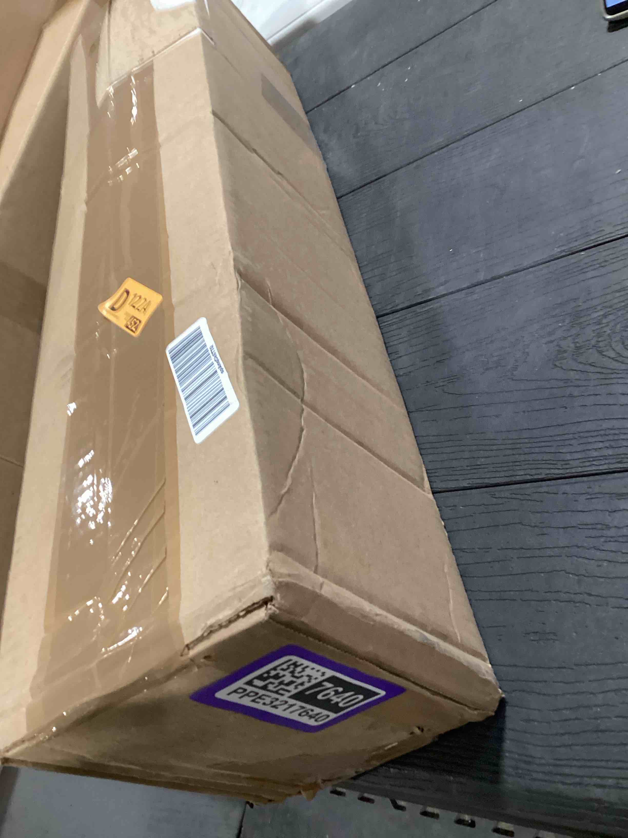 Condition photo showing As Is for Kingston Brass CC53307TKF20 Traditional Plumbing Toilet Trim Kit, 5/8" x 3/8" O.D. Comp, Brushed Brass