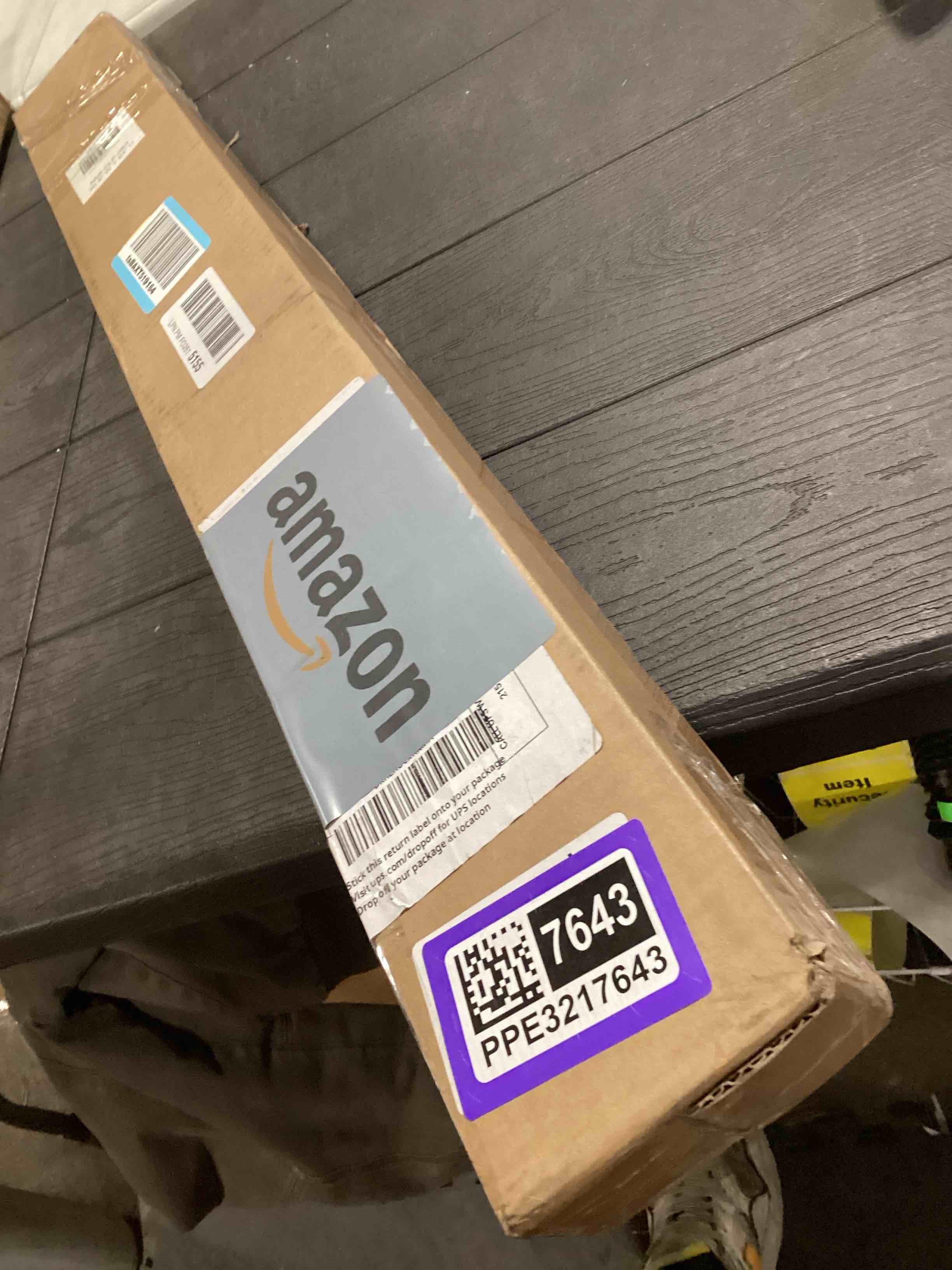 Condition photo showing Good Condition for LazBlinds No Tools No Drill 1" Vinyl Mini Blinds, Cordless Blinds for Windows, Light Filtering Horizontal Window Blinds & Shades, 30 1/2" W x 64" H, White Cordless-white 30 1/2" W x 64" H