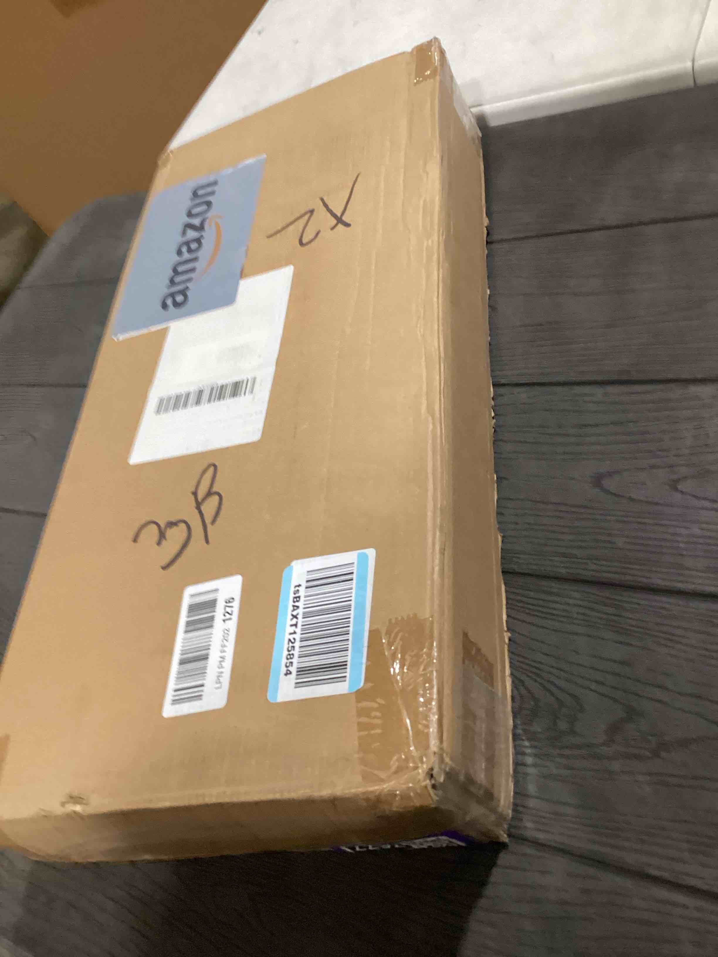 Condition photo showing Good Condition for Glitzhome Wooden Tree Collar, Christmas Tree Base Cover, Christmas Tree Collars for Artificial Trees, 24" L Wooden Nativity Scene Xmas Tree Collar for Christmas Decoration 24"l Nativity Scene