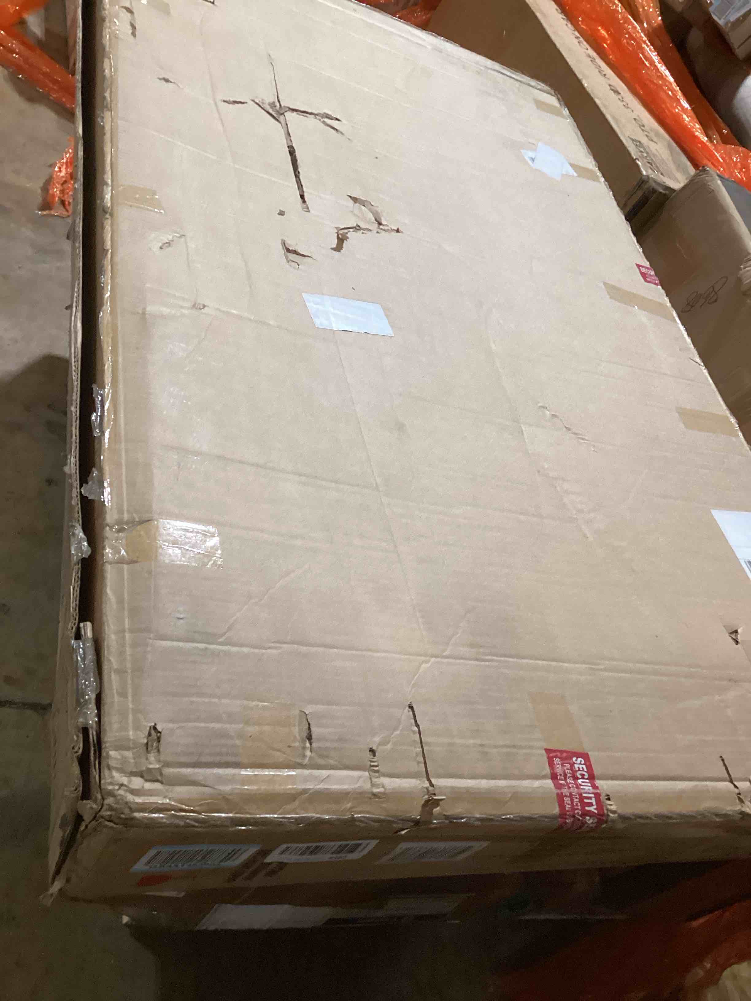 Condition photo showing As Is for Storkcraft Beckett 3-in-1 Convertible Crib (Driftwood) – GREENGUARD Gold Certified, Fits Standard Crib Mattress, Converts to Toddler Bed and Daybed, 4 Mattress Heights, Grow-with-Me Design